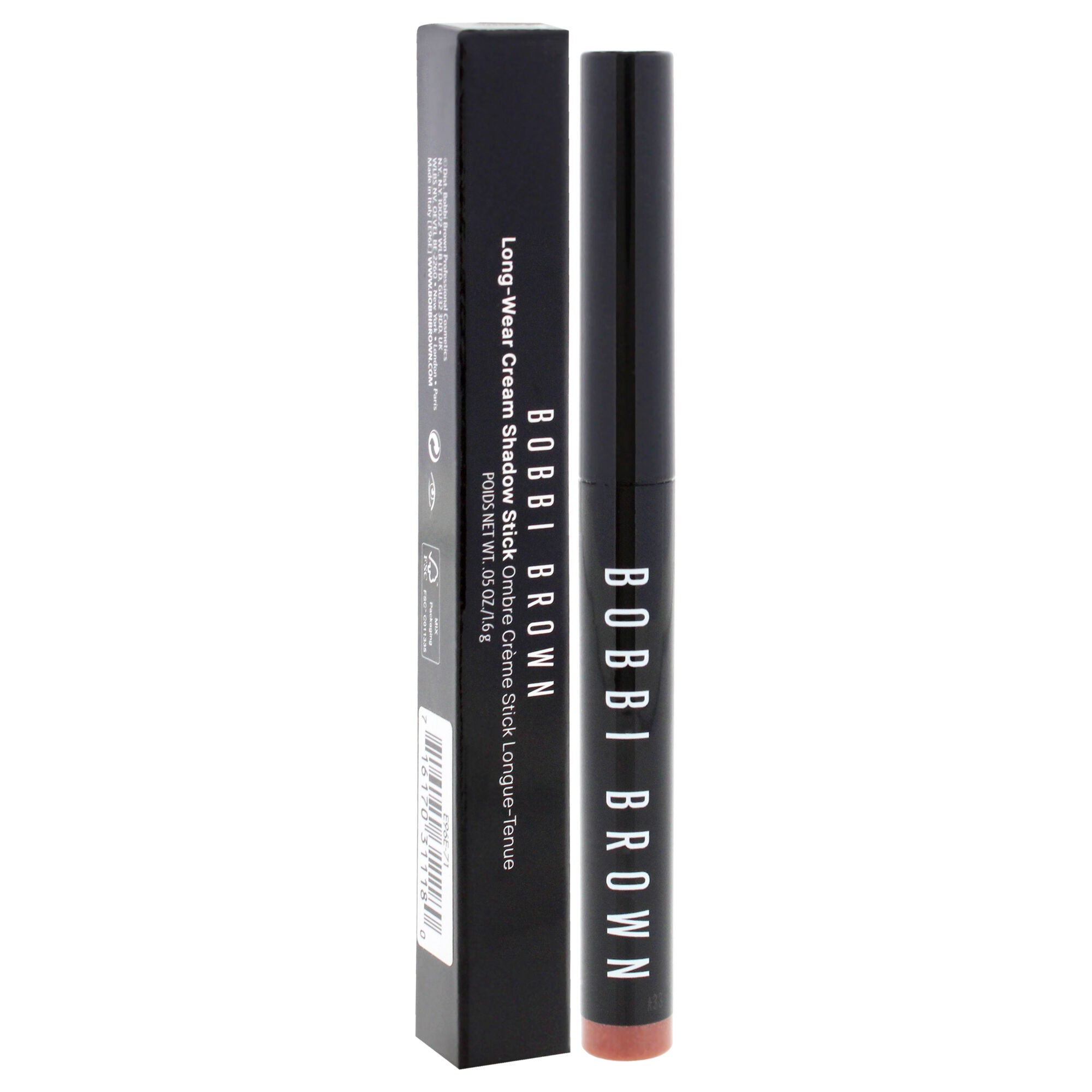 Long-Wear Cream Shadow Stick - Cosmic Pink by Bobbi Brown for Women - 0.05 oz Eye Shadow, Brown, alternate image number 1