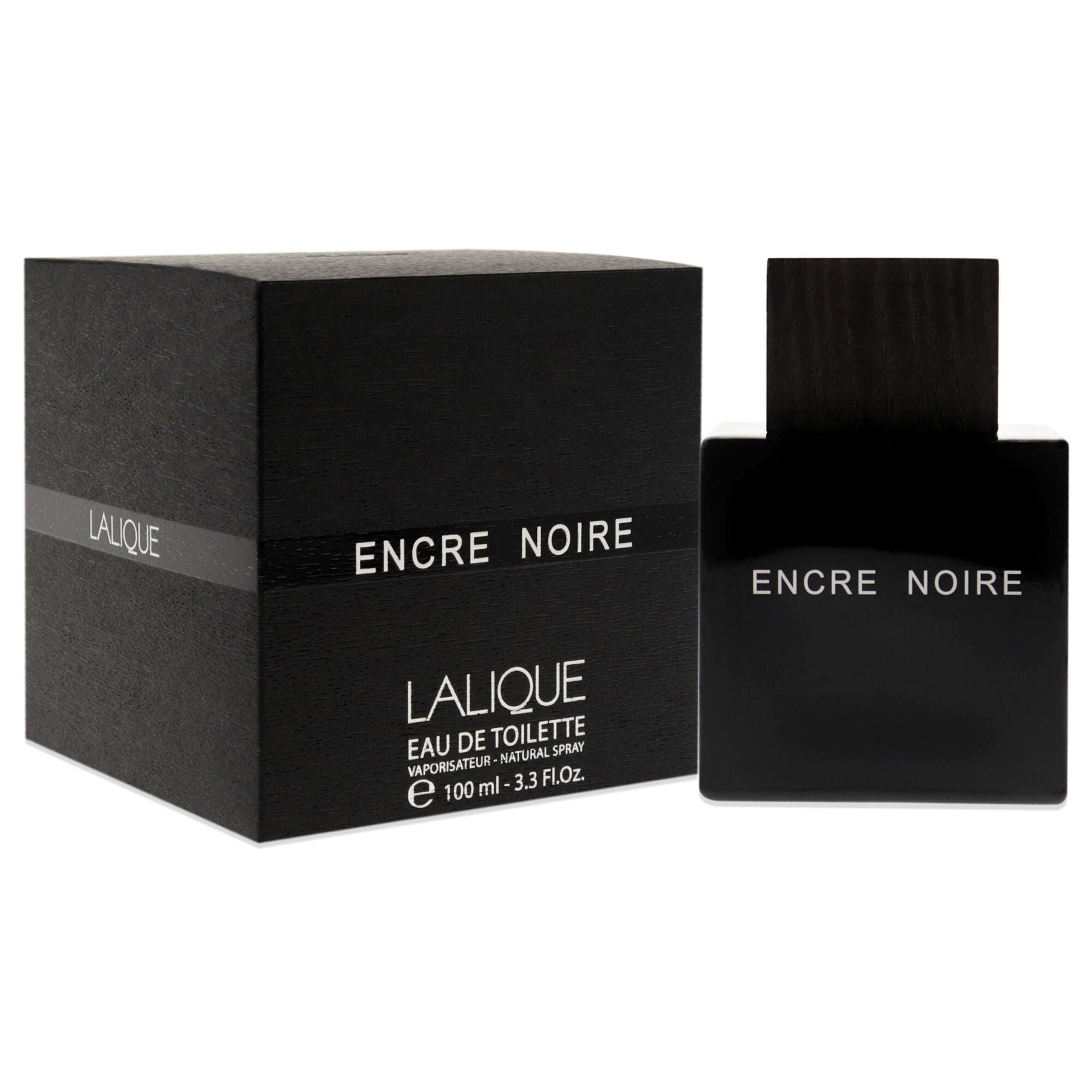 Encre Noire by Lalique for Men - 3.3 oz EDT Spray, See Description, alternate image number 1