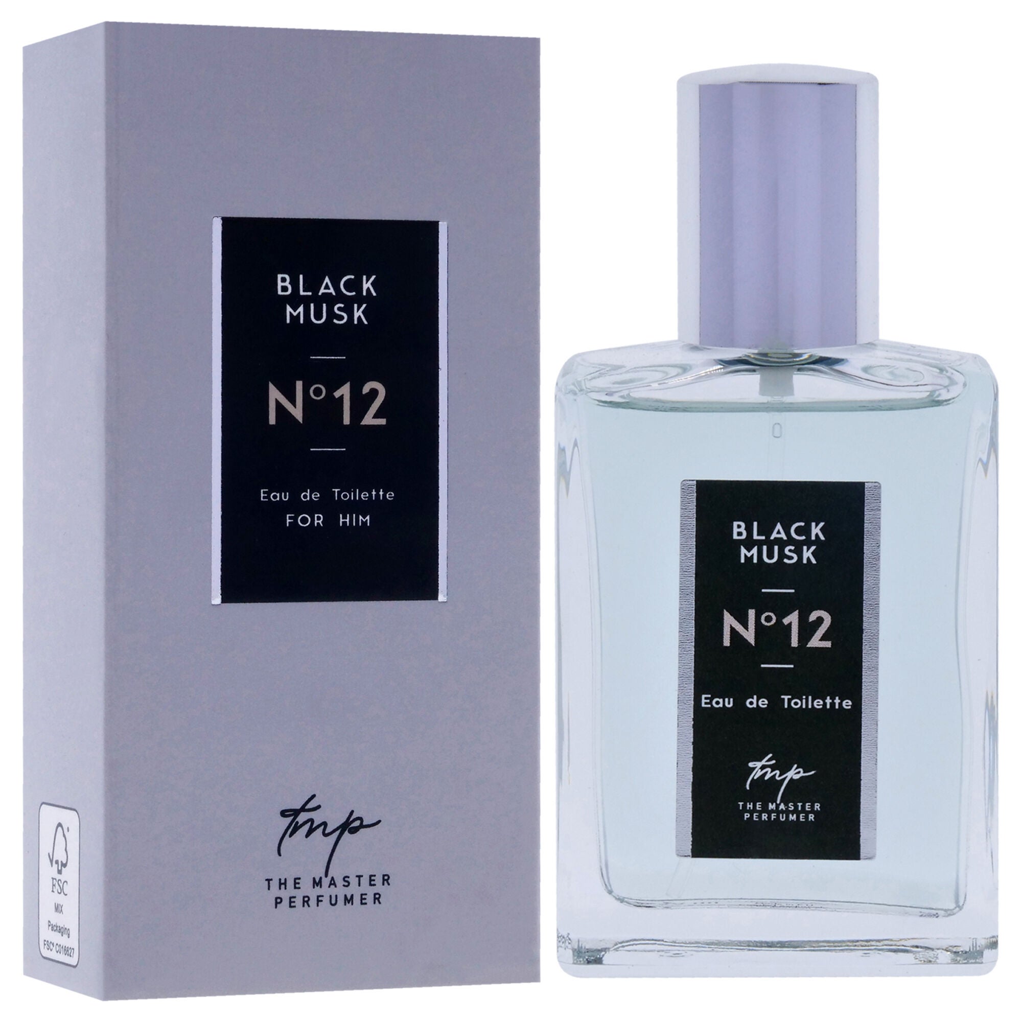 Black Musk N12 by The Master Perfumer for Men - 1 oz EDT Spray, See Description, alternate image number 1