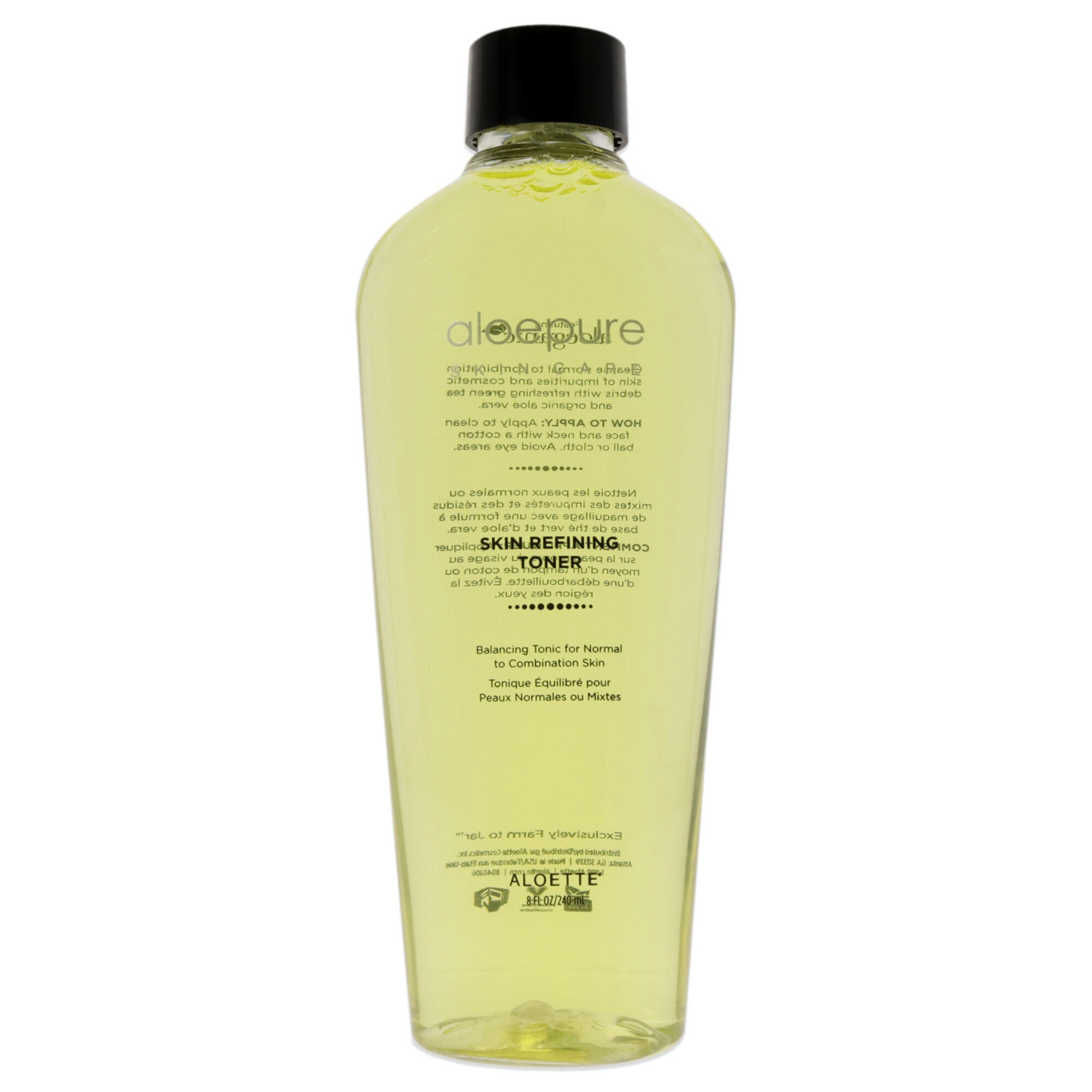 Aloepure Skin Refining Toner by Aloette for Unisex - 8 oz Toner, See Description, alternate image number 4