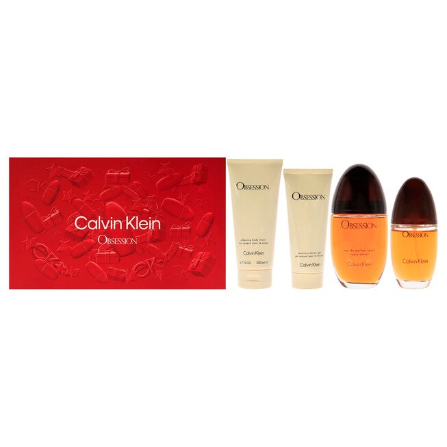 Obsession by Calvin Klein for Women - 4 Pc Gift Set 3.3oz EDP Spray, 0.5oz EDP Spray, 3.4oz Shower Gel, 6.7oz Body Lotion, , alternate image number 5