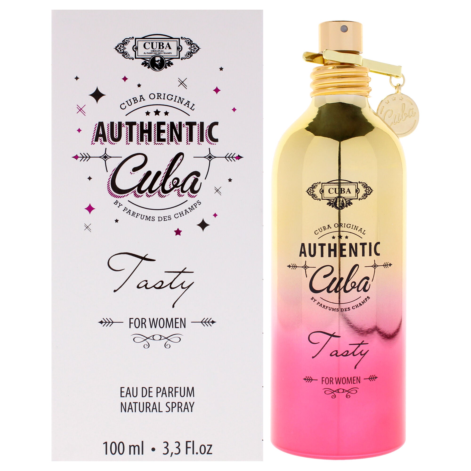 Cuba Authentic Tasty by Cuba for Women - 3.3 oz EDP Spray, See Description, hi-res image number 0