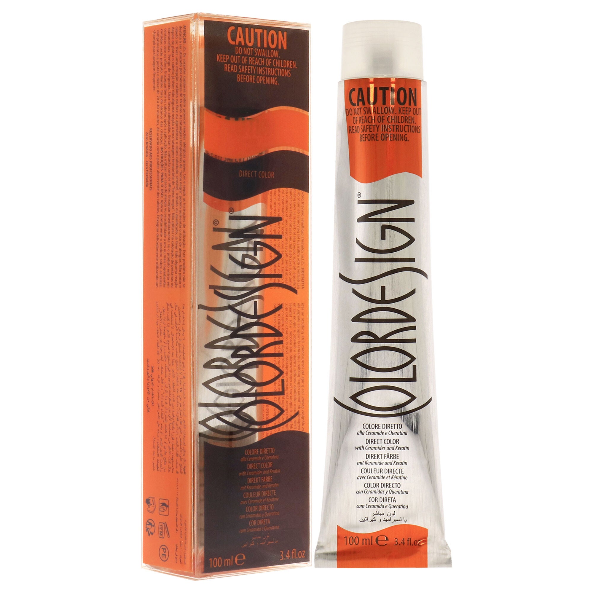 Direct Permanent Hair Color - Caramel by ColorDesign for Unisex - 3.4 oz Hair Color, See Description, alternate image number 1