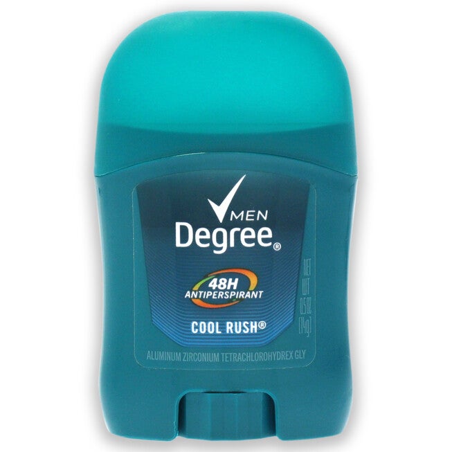 Degree Men 48H Anti-Perspirant Stick - Cool Rush by Degree for Men - 0.5 oz Deodorant Stick, NA, hi-res image number null