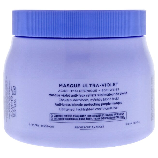 Blonde Absolu Ultra Violet Masque by Kerastase for Unisex - 16.9 oz Masque, See Description, alternate image number 1