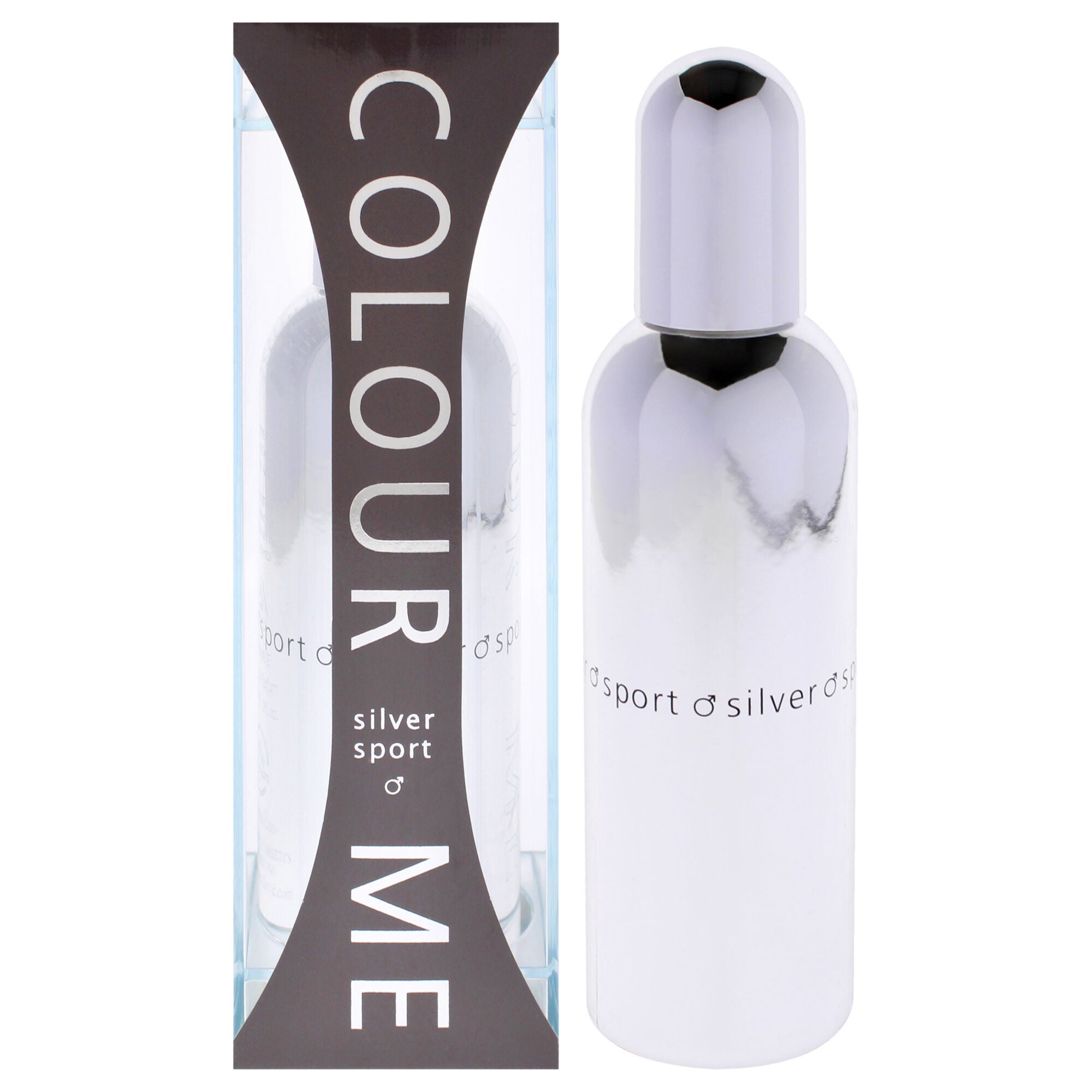 Colour Me Silver Sport by Milton-Lloyd for Men - 3 oz EDP Spray, See Description, hi-res image number 0