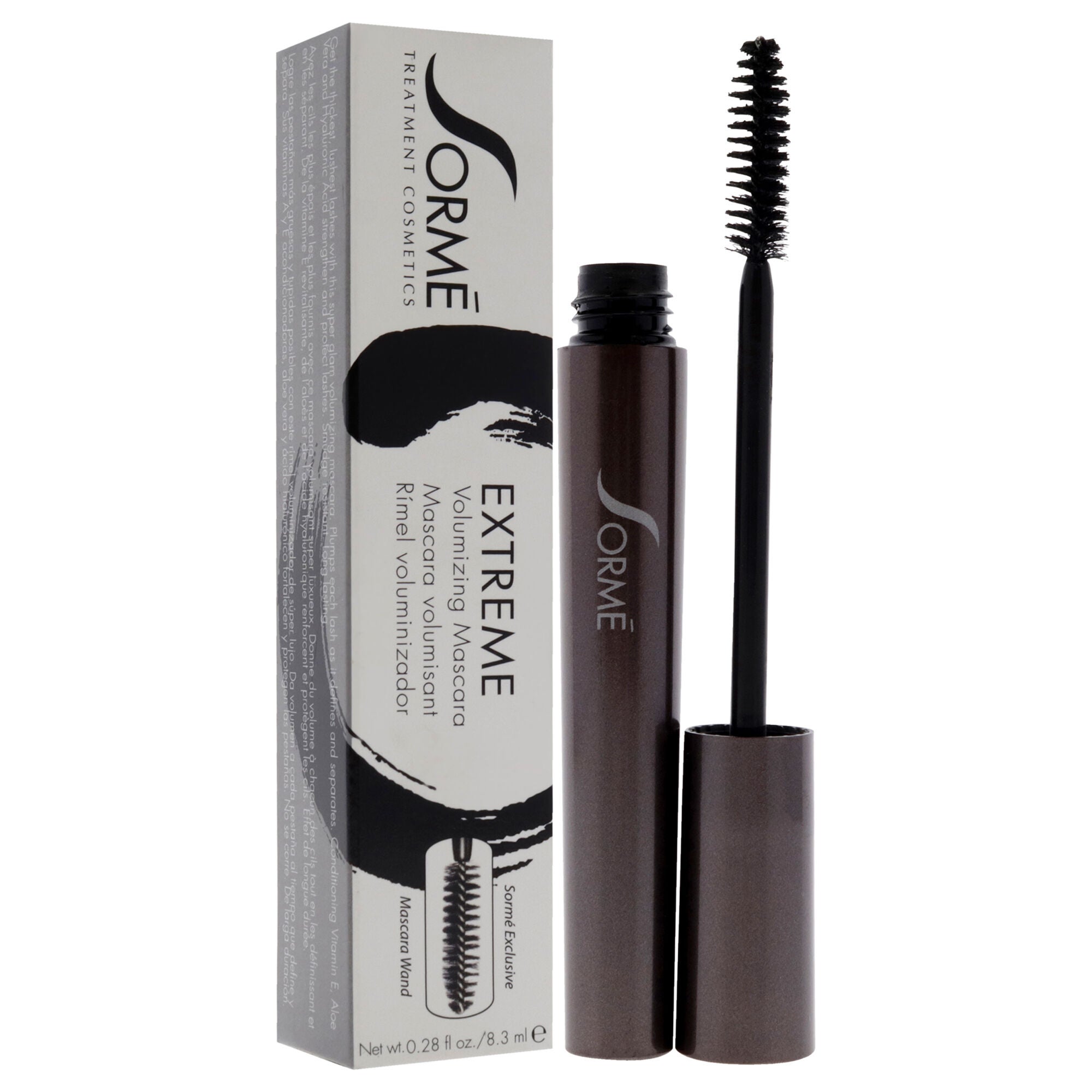 Extreme Volumizing Mascara - E01 Black by Sorme Cosmetics for Women - 0.28 oz Mascara, See Description, alternate image number 2