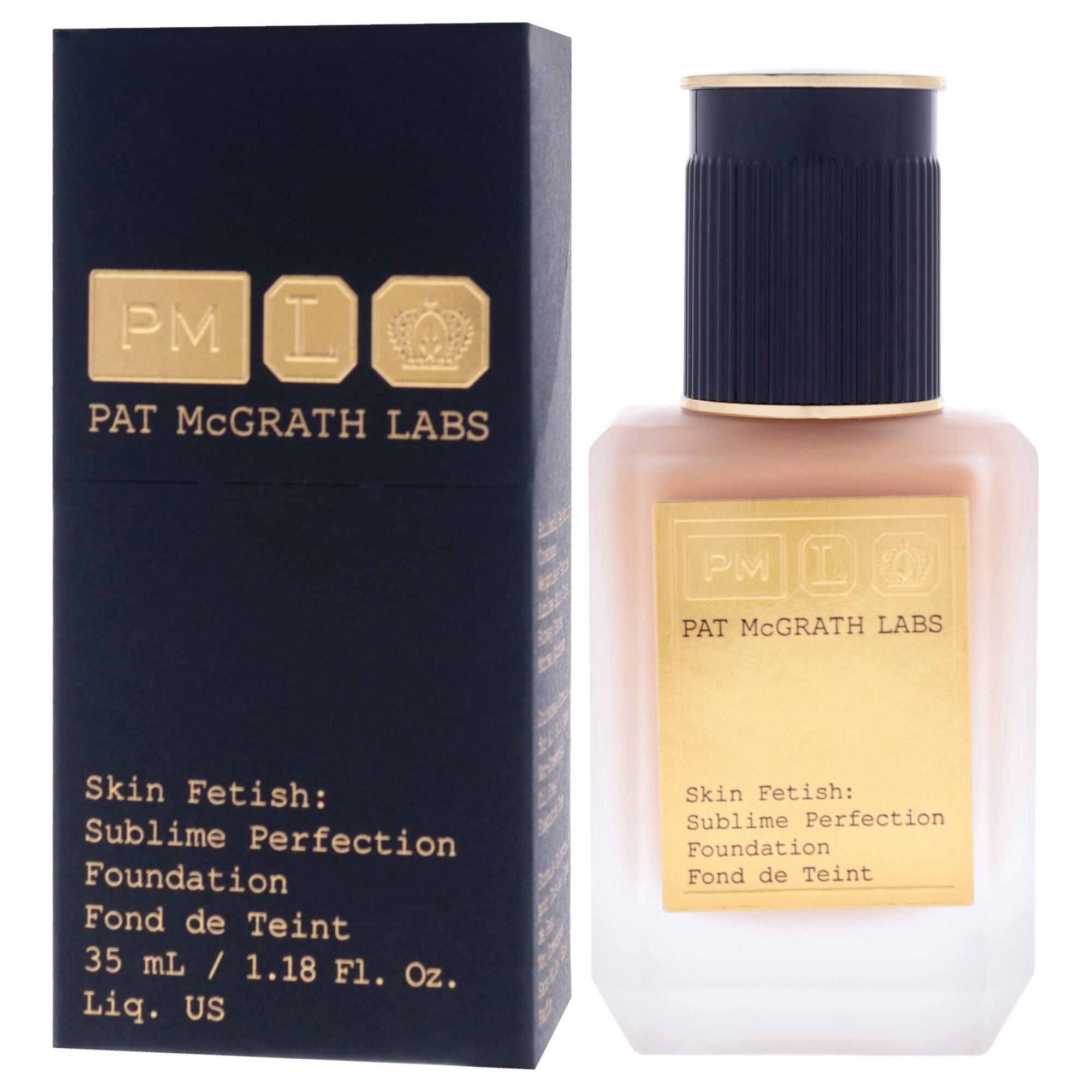 Skin Fetish Sublime Perfection Foundation - 17 Medium by Pat Mcgrath Labs for Women - 1.18 oz Foundation, Brown, alternate image number 3