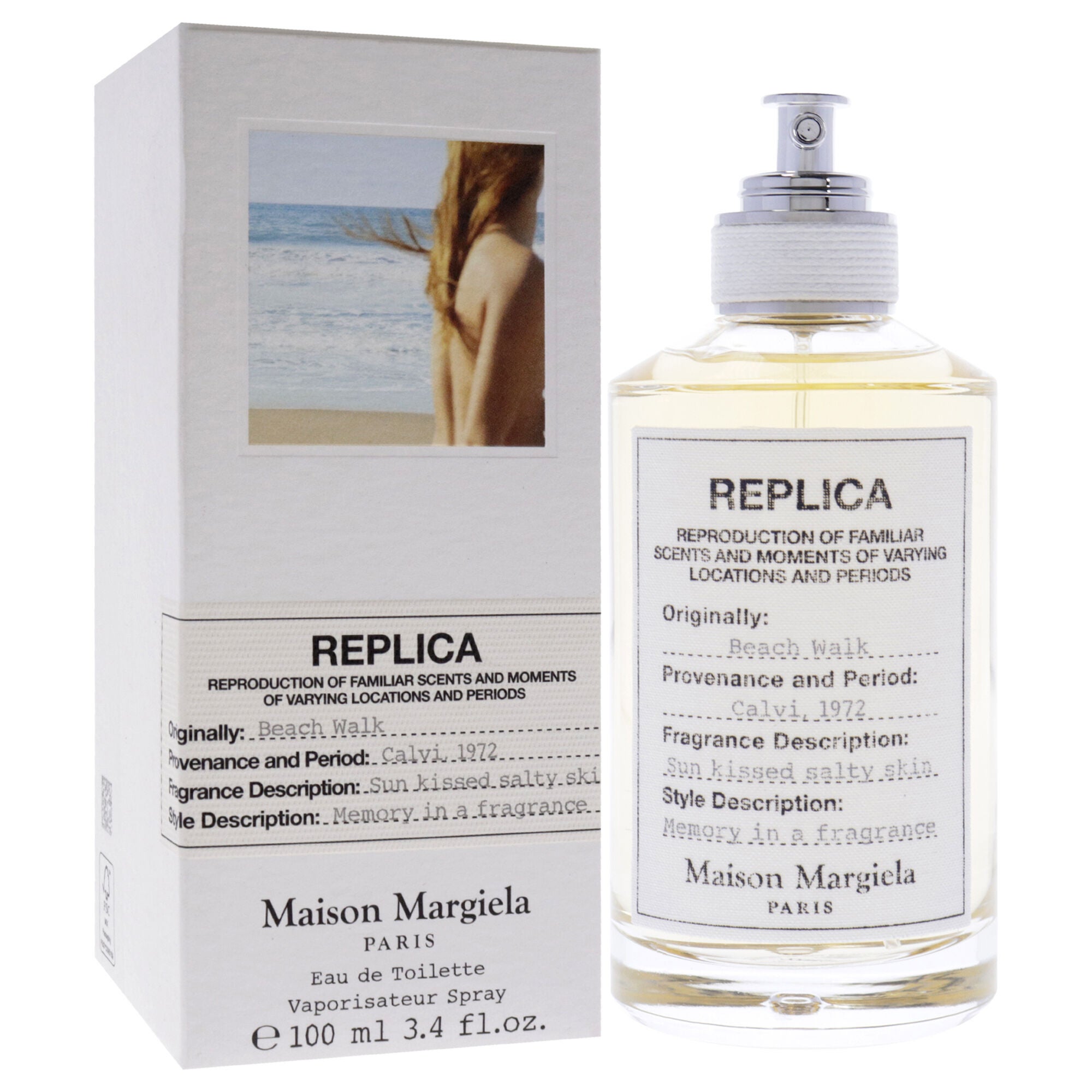 Replica Beach Walk - Refillable by Maison Margiela for Women - 3.4 oz EDT Spray, See Description, alternate image number 2