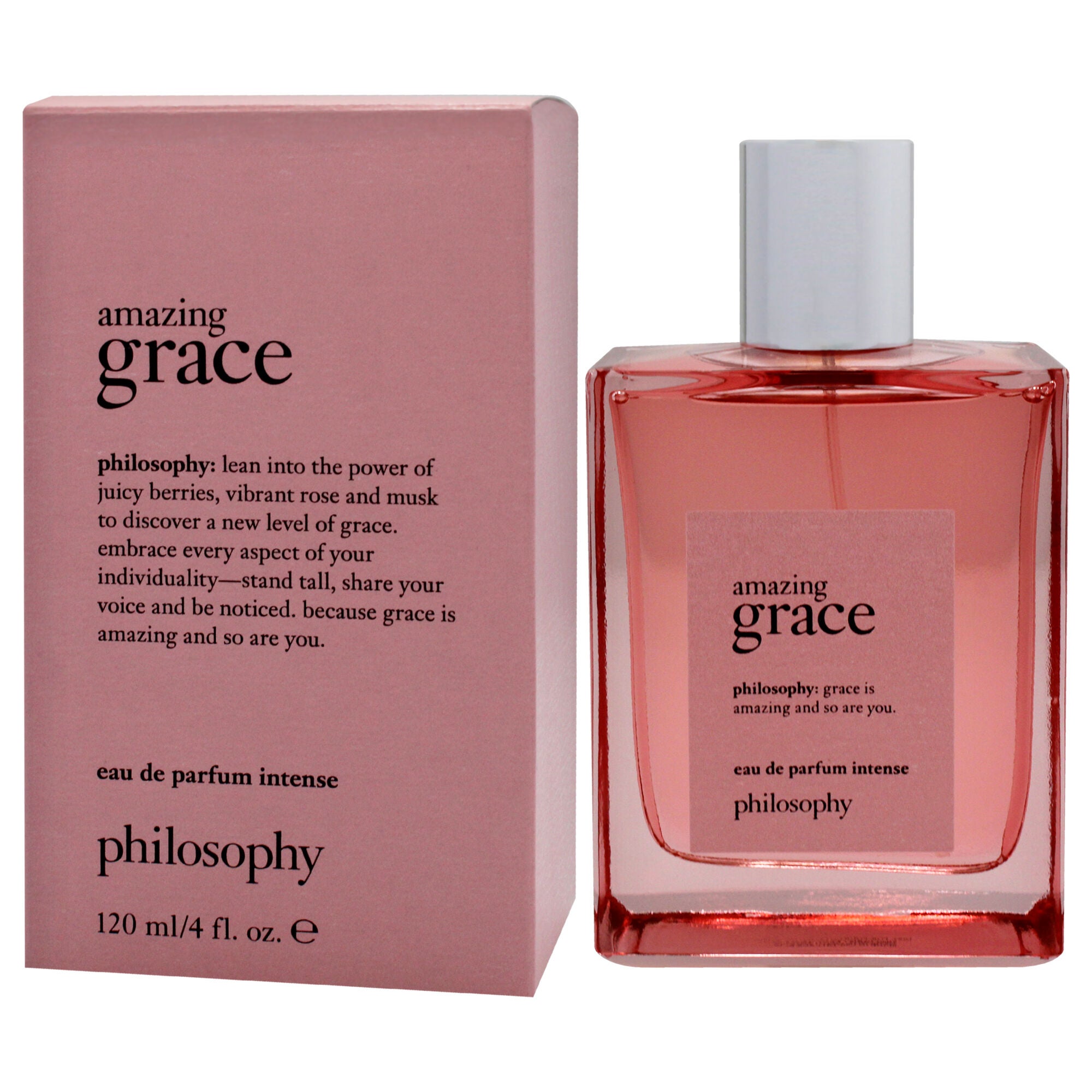 Amazing Grace Intense by Philosophy for Unisex - 4 oz EDP Spray, See Description, alternate image number 3
