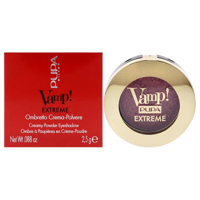 Vamp! Extreme Cream Powder Eyeshadow - 003 Extreme Ginger by Pupa Milano for Women - 0.088 oz Eye Shadow, NA, hi-res image number null