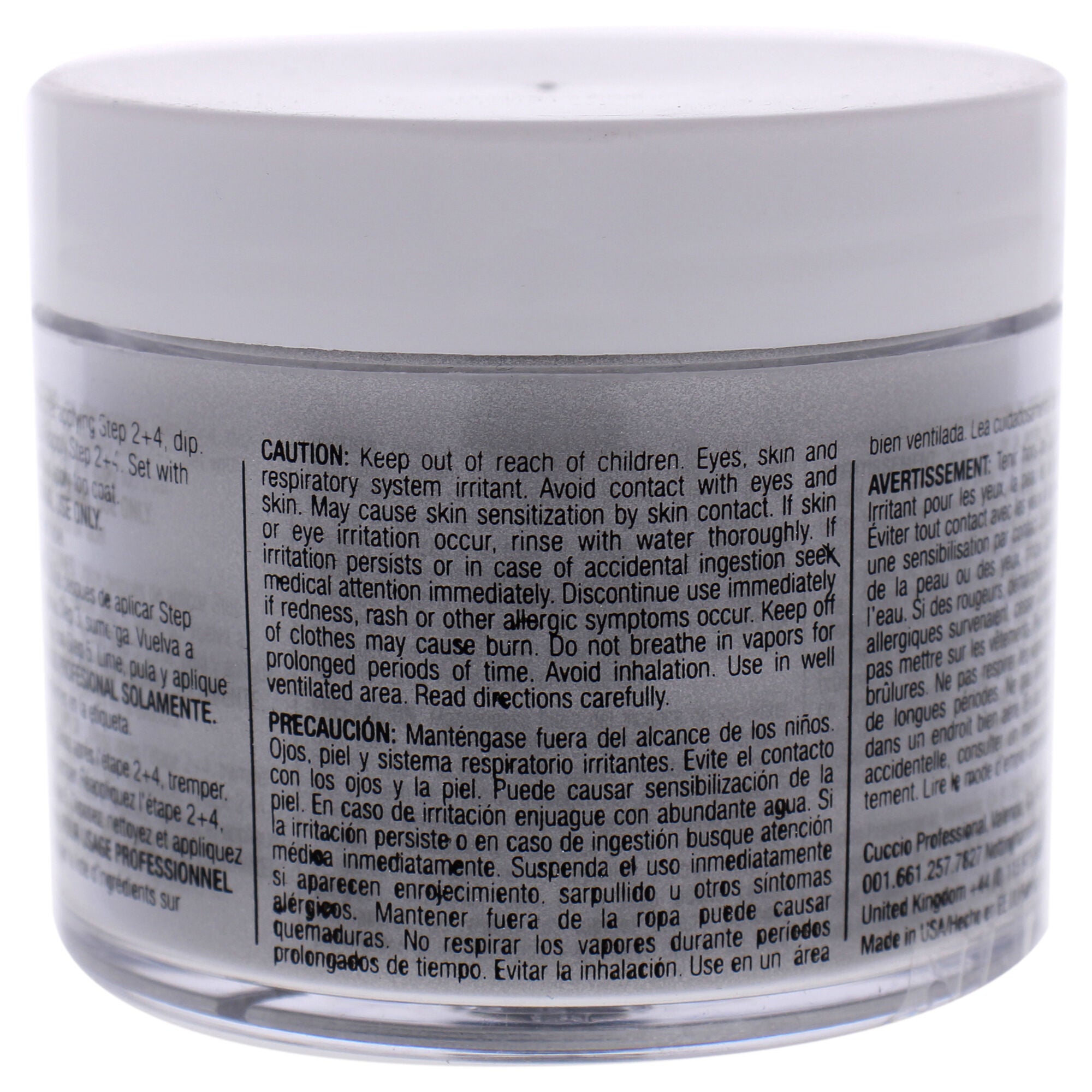 Pro Powder Polish Nail Colour Dip System - Just A Prosecco by Cuccio Pro for Women - 1.6 oz Nail Powder, See Description, alternate image number 2