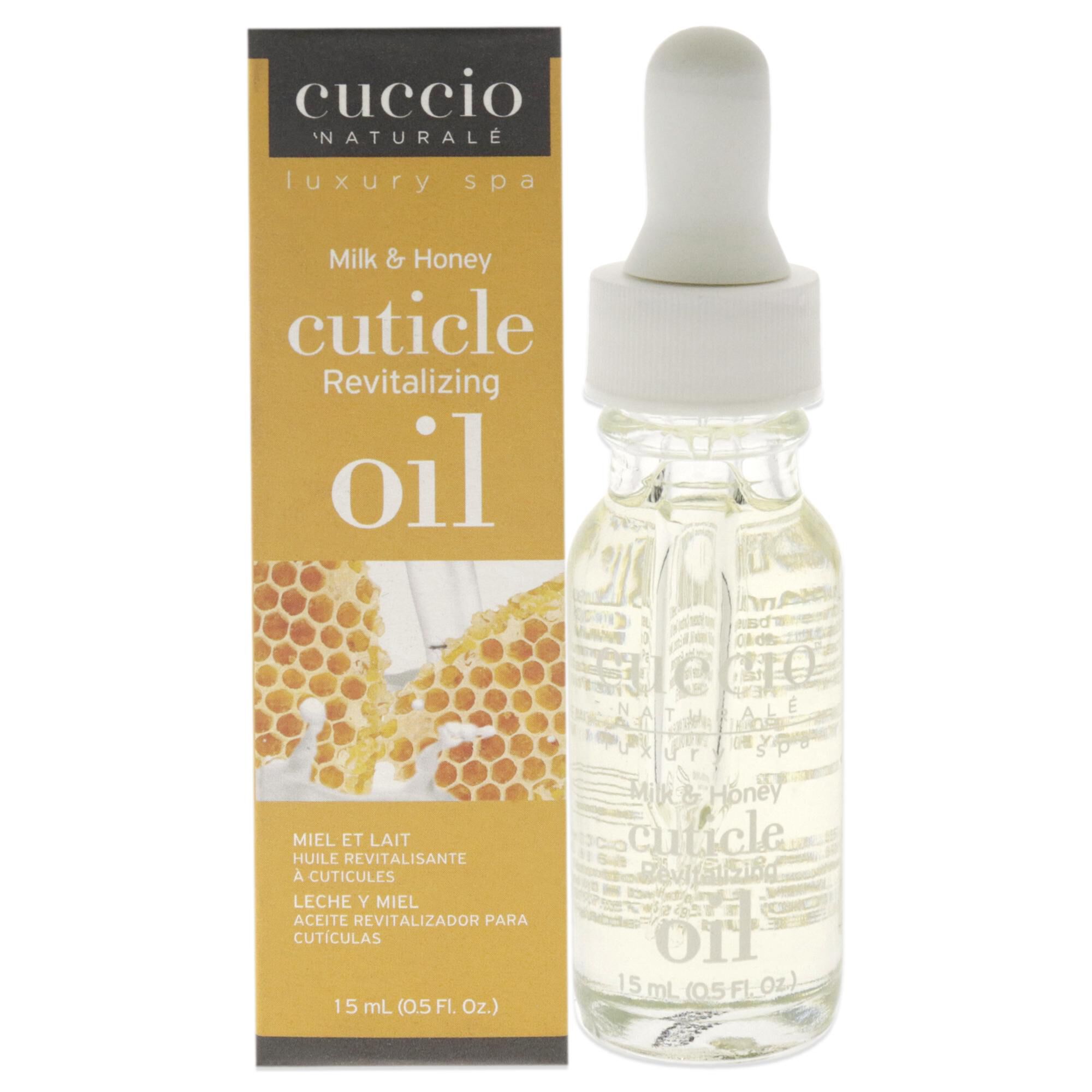 Cuticle Revitalizing Oil - Milk and Honey by Cuccio Naturale for Unisex - 0.5 oz Oil, See Description, hi-res image number 0