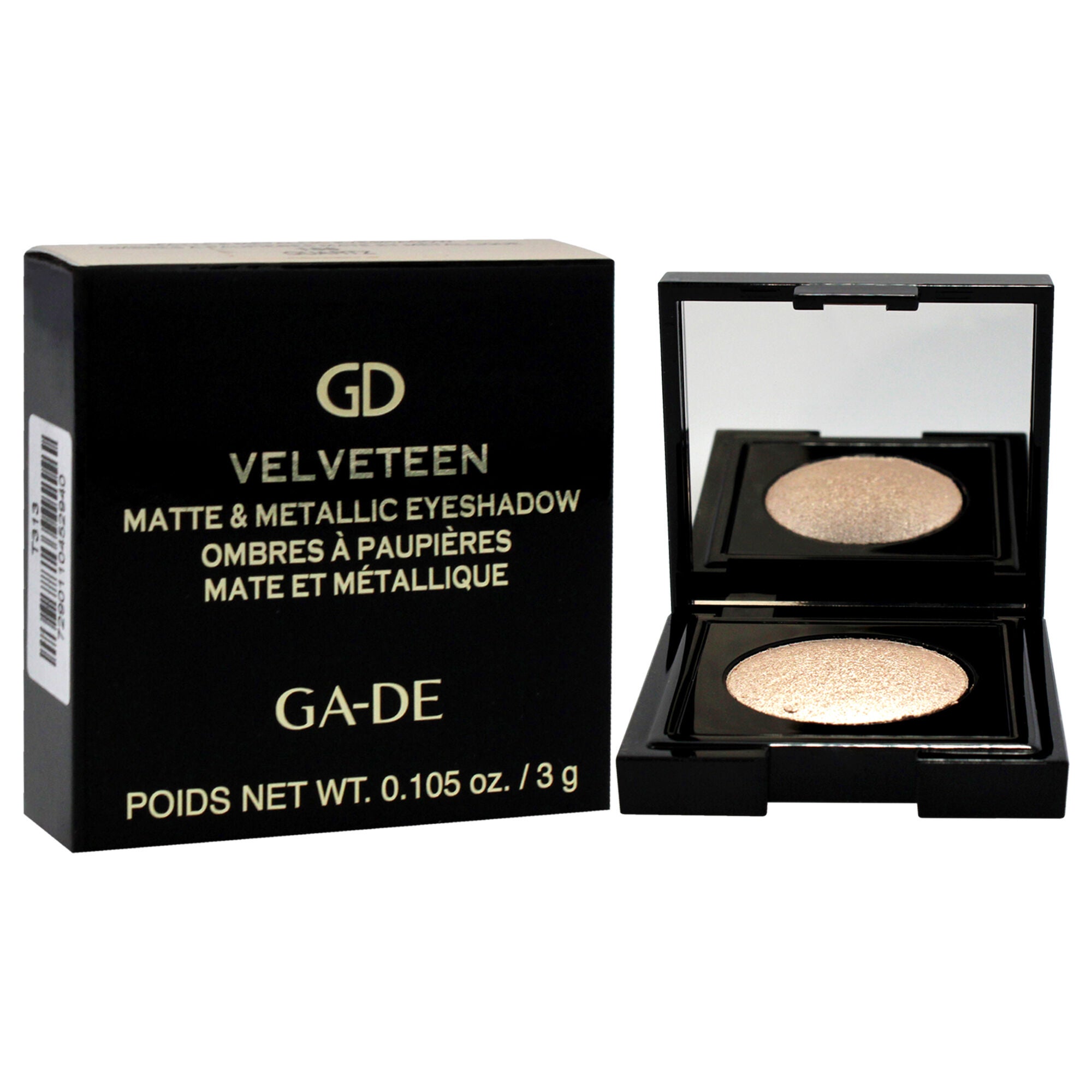 Velveteen Matte and Metallic Eyeshadow - 188 Quartz by GA-DE for Women - 0.105 oz Eye Shadow, , alternate image number 6