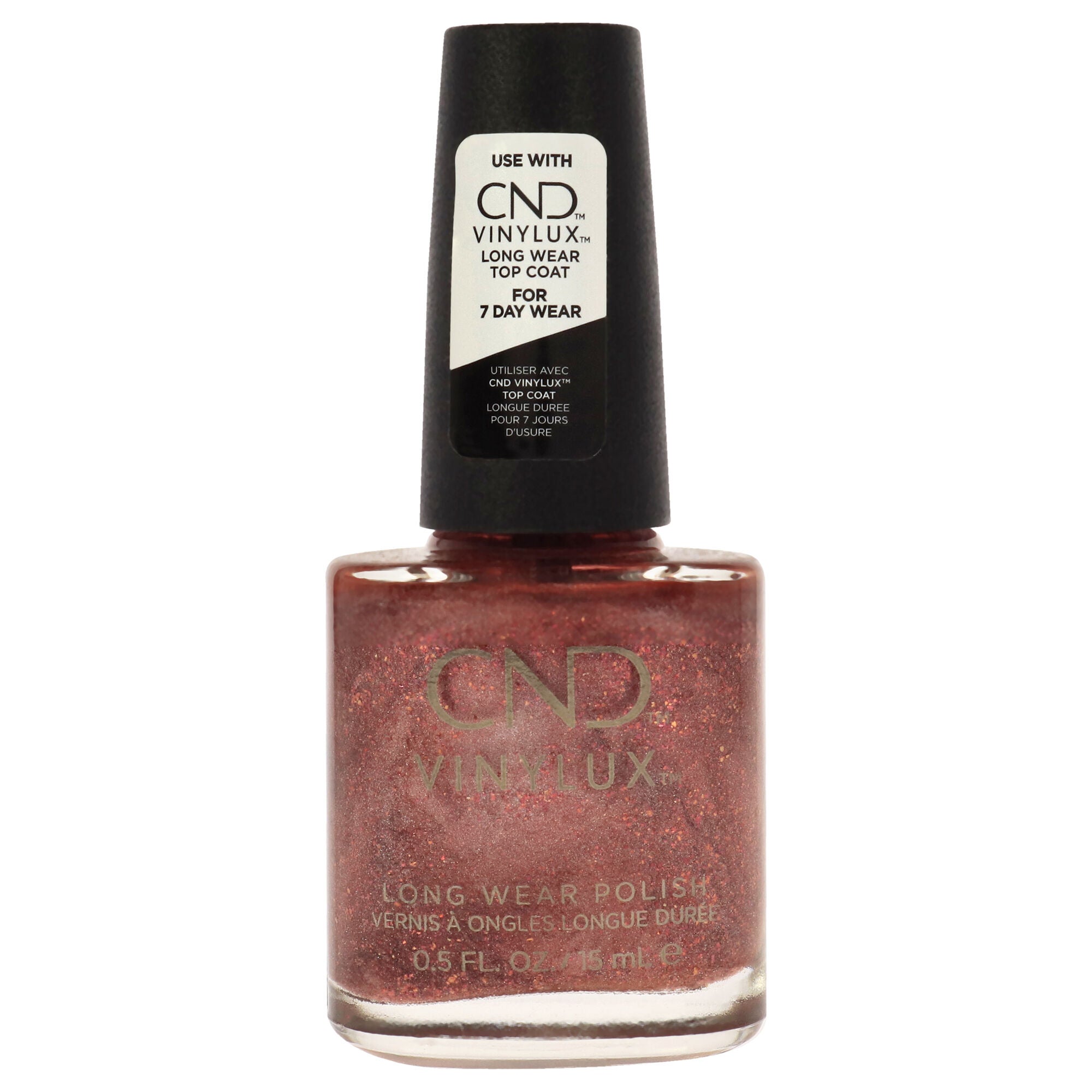 Vinylux Weekly Polish - 212 Untitled Bronze by CND for Women - 0.5 oz Nail Polish, See Description, hi-res image number 0