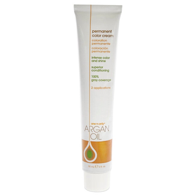 Argan Oil Permanent Color Cream - 5CA Light Brown Caramel by One n Only for Unisex - 3 oz Hair Color, NA, alternate image number null