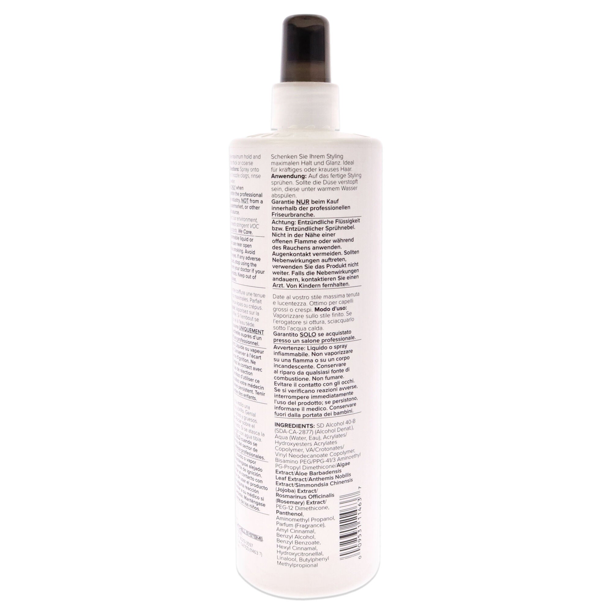 Freeze Shine Super Spray by Paul Mitchell for Unisex - 16.9 oz Hair Spray, See Description, alternate image number 2