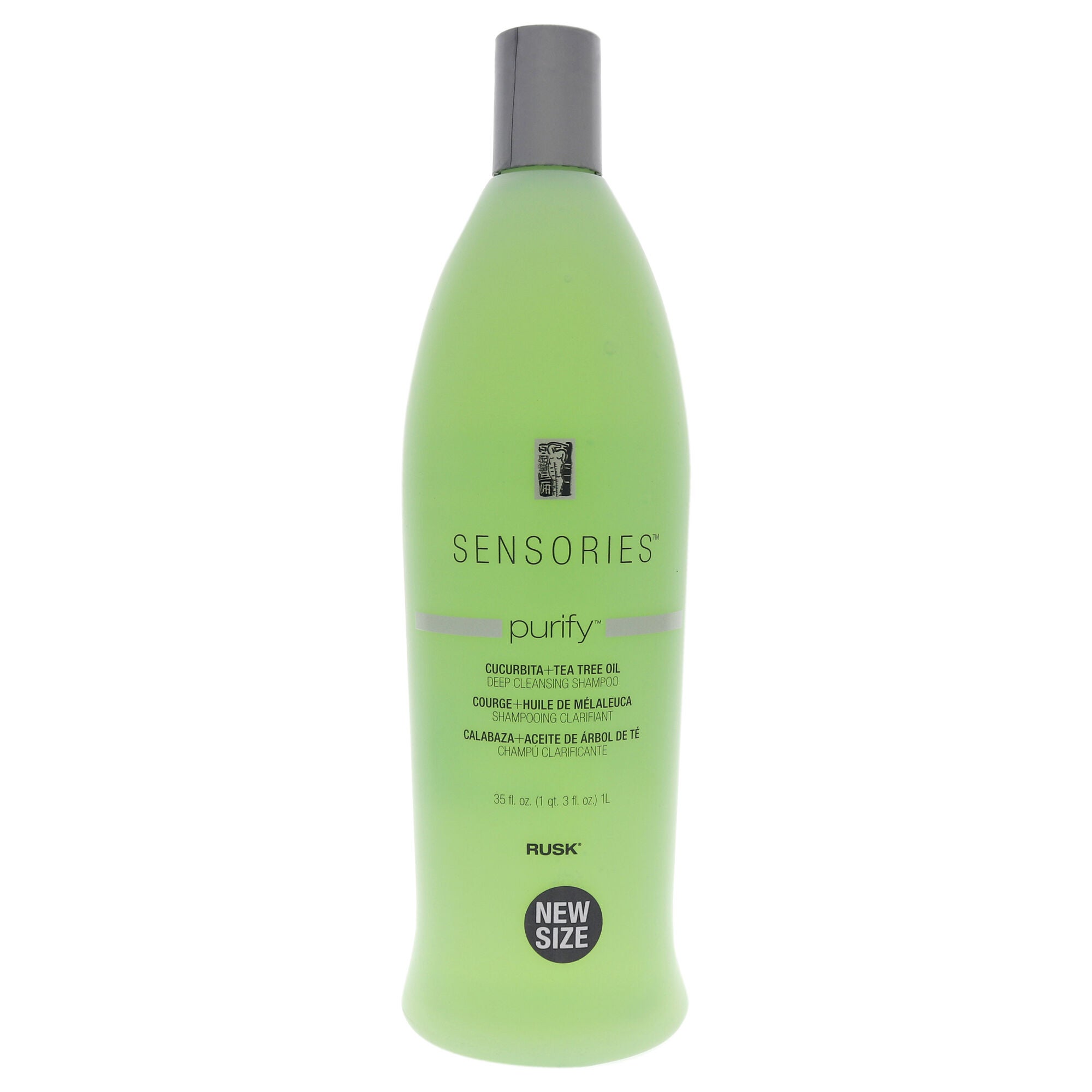 Sensories Purify Cucurbita Tea Tree Oil Shampoo by Rusk for Unisex - 35 oz Shampoo, See Description, hi-res image number 0