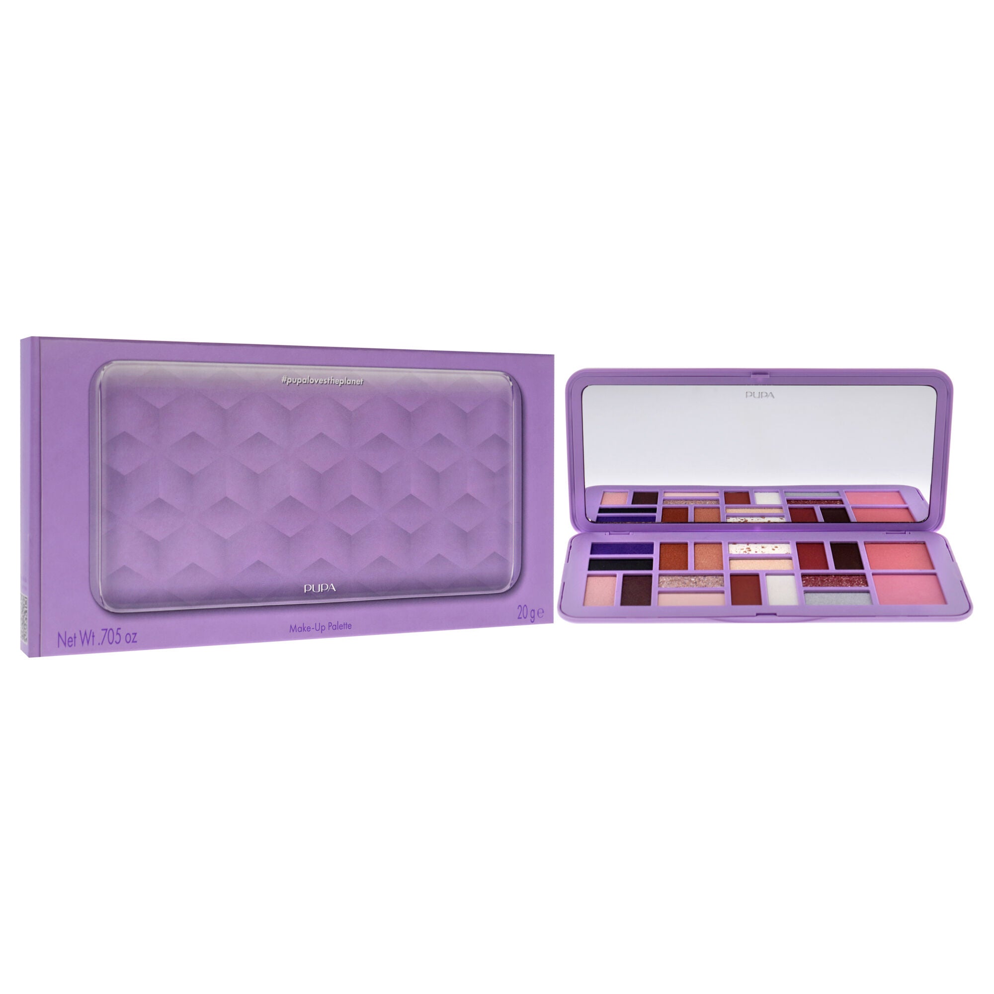 Make-Up Palette - 001 Milky Way by Pupa Milano for Women - 0.705 oz Makeup, , alternate image number 6
