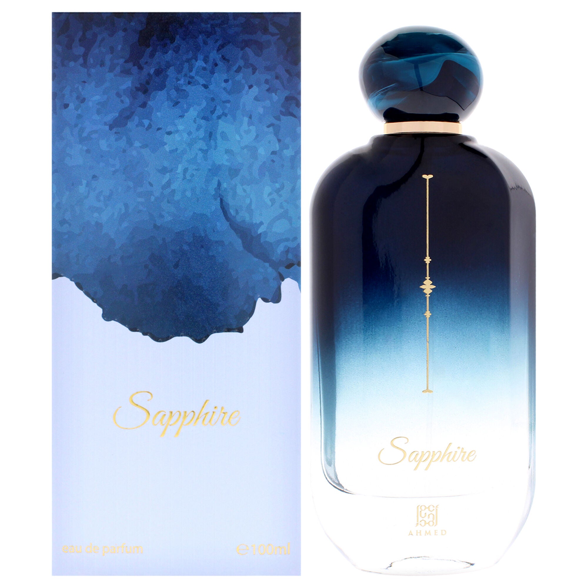 Sapphire by Ahmed Al Maghribi for Unisex - 3.38 oz EDP Spray, Clear, hi-res image number 0
