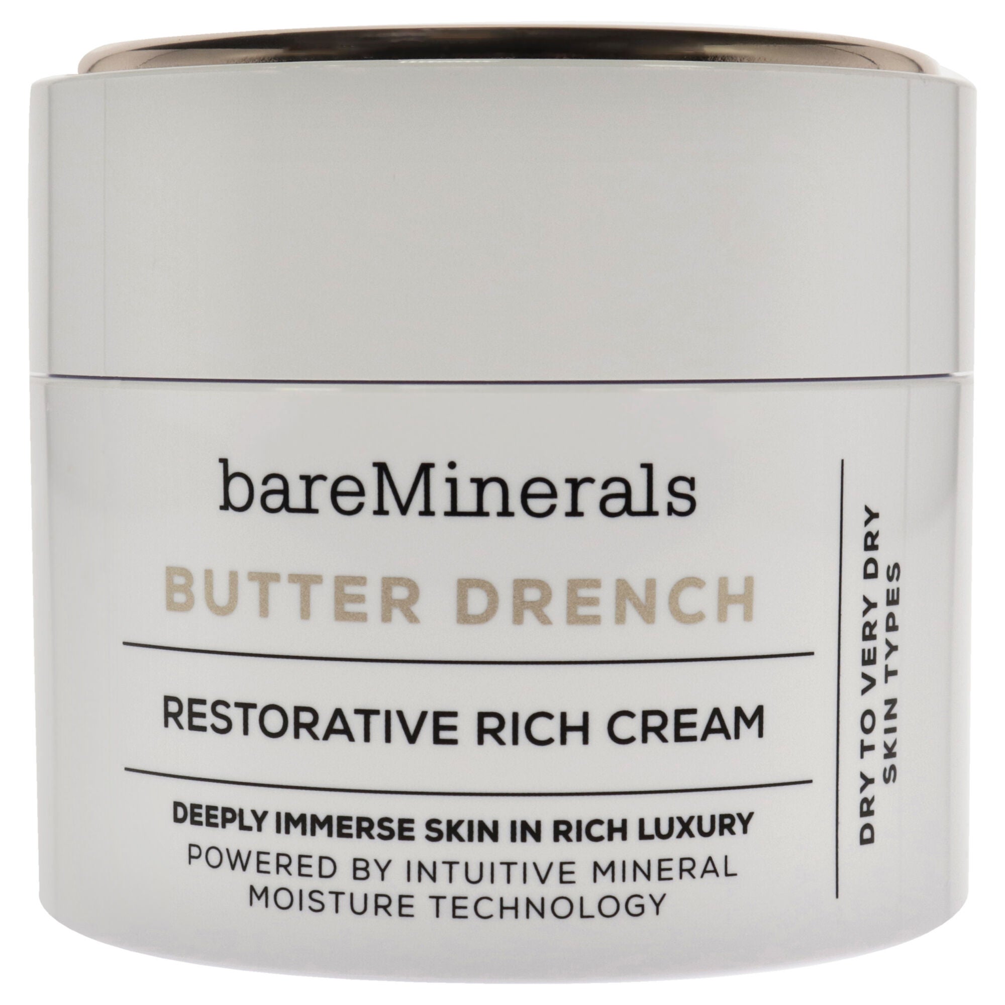 Butter Drench Restorative Rich Cream by bareMinerals for Unisex - 1.7 oz Cream, , alternate image number 5