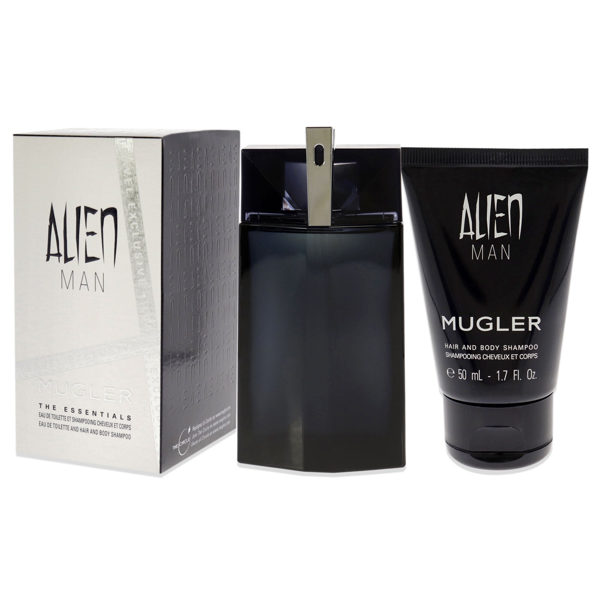Alien Man by Thierry Mugler for Men - 2 Pc Gift Set 3.4 oz EDT Spray, 1.7oz Hair and Body Shampoo, , alternate image number 8