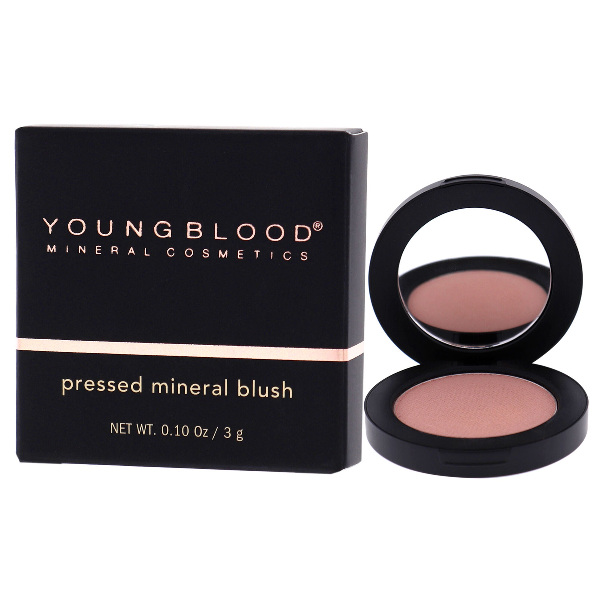 Pressed Mineral Blush - Bashful by Youngblood for Women - 0.10 oz Blush, See Description, alternate image number 3