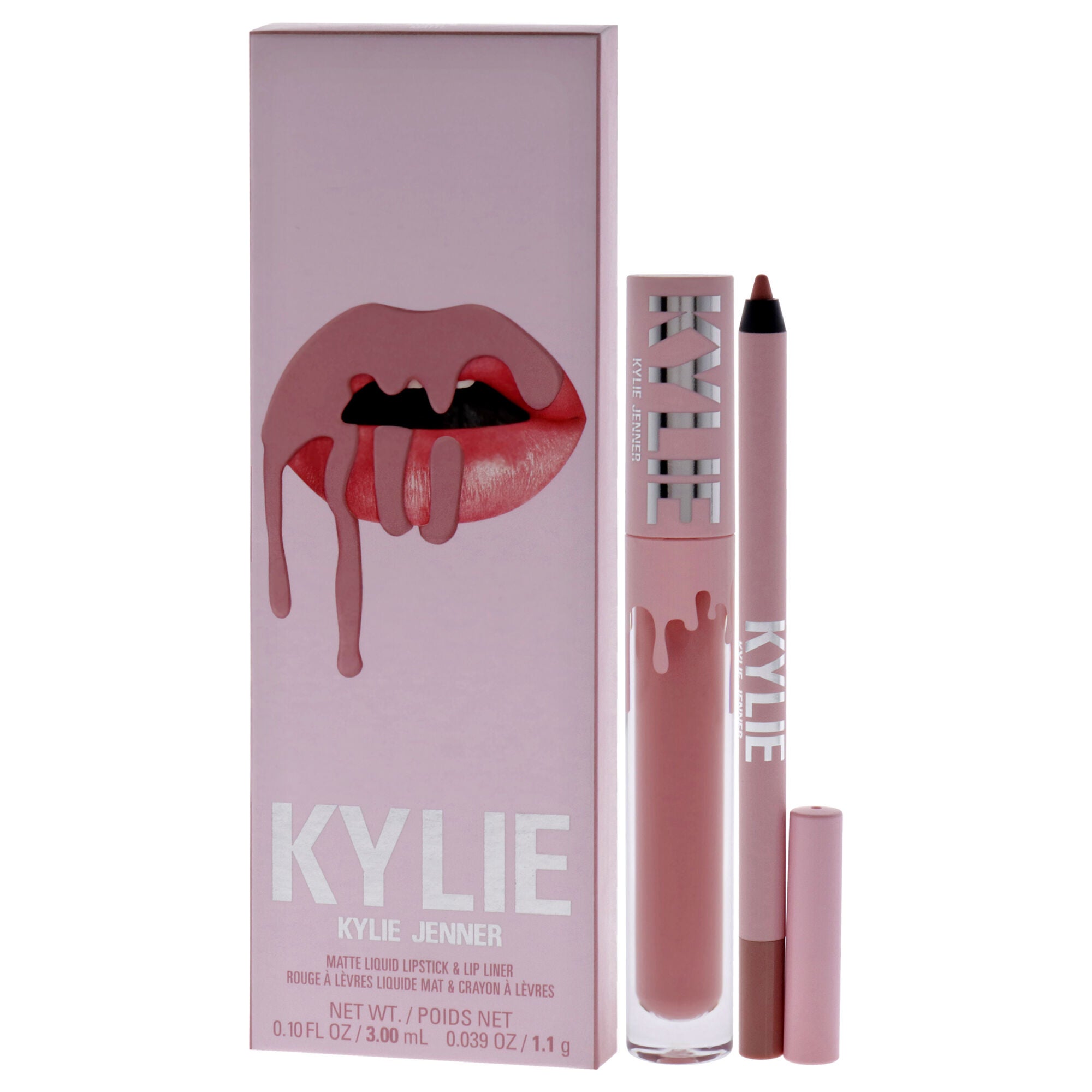 Matte Lip Kit - 300 Koko K by Kylie Cosmetics for Women - 2 Pc 0.10oz Matte Liquid Lipstick, 0.039oz Lip Liner, See Description, alternate image number 3