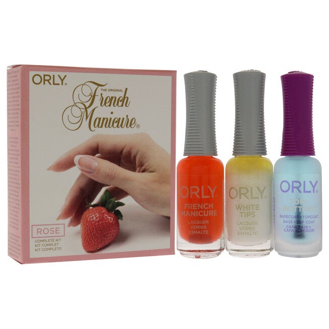 The Original French Manicure Kit Rose by Orly for Women - 4 Pc Kit, NA, alternate image number null