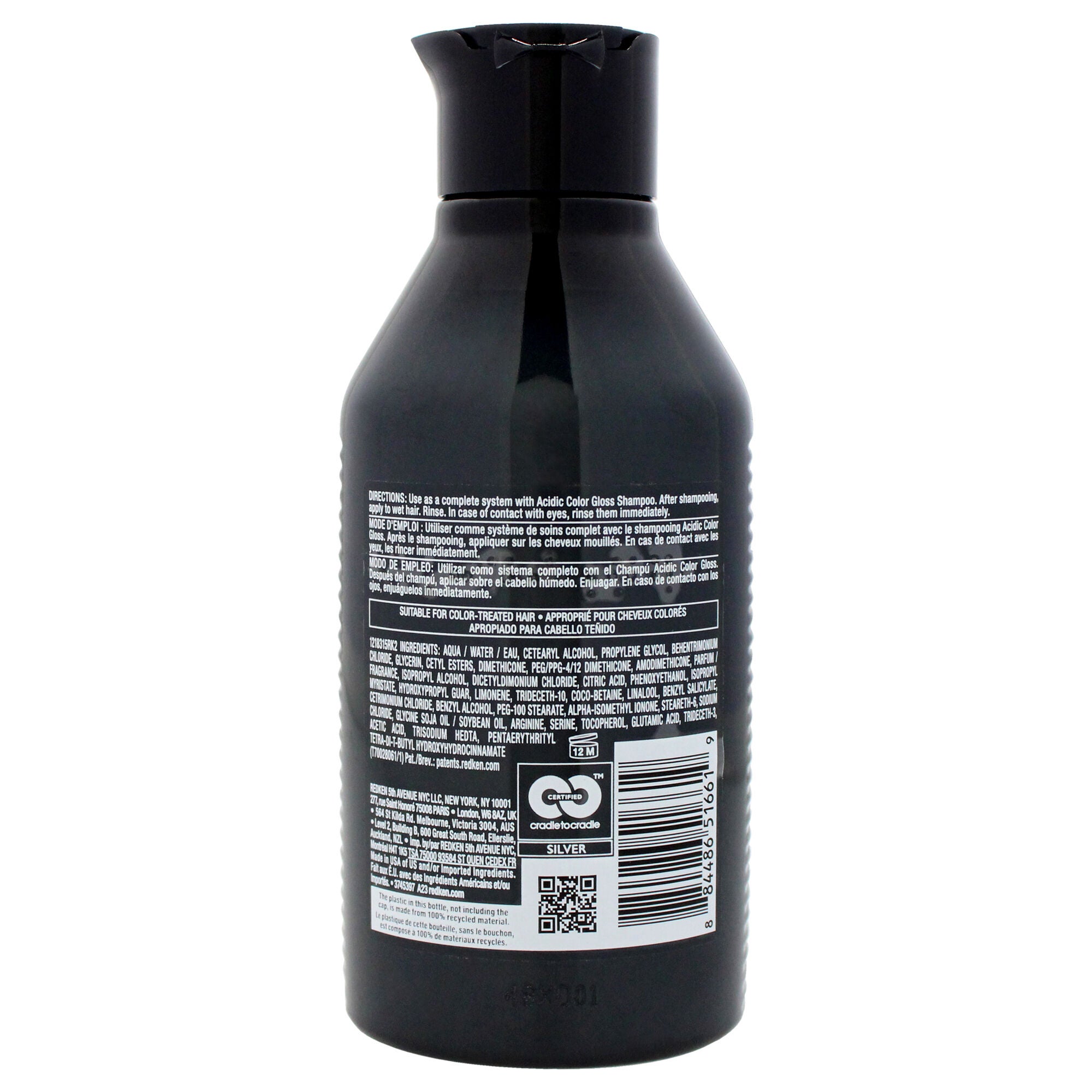 Acidic Color Gloss Conditioner by Redken for Unisex - 10.1 oz Conditioner, White, alternate image number 1