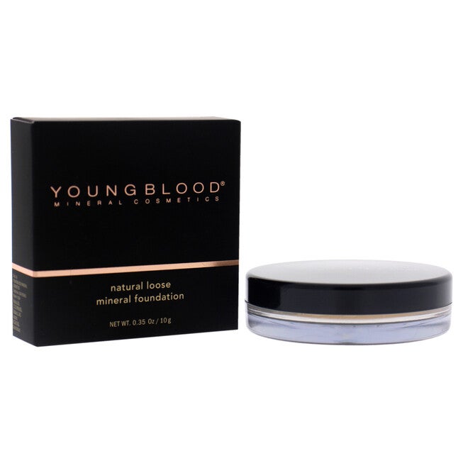 Natural Loose Mineral Foundation - Barely Beige by Youngblood for Women - 0.35 oz Foundation, See Description, alternate image number 2