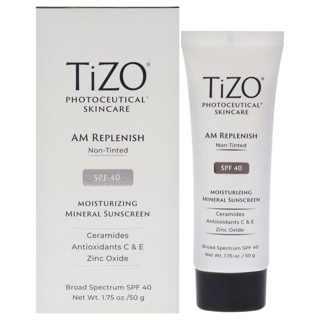 Photoceutical AM Replenish SPF 40 - Non-Tinted by Tizo for Unisex - 1.75 oz Sunscreen, See Description, hi-res image number 0