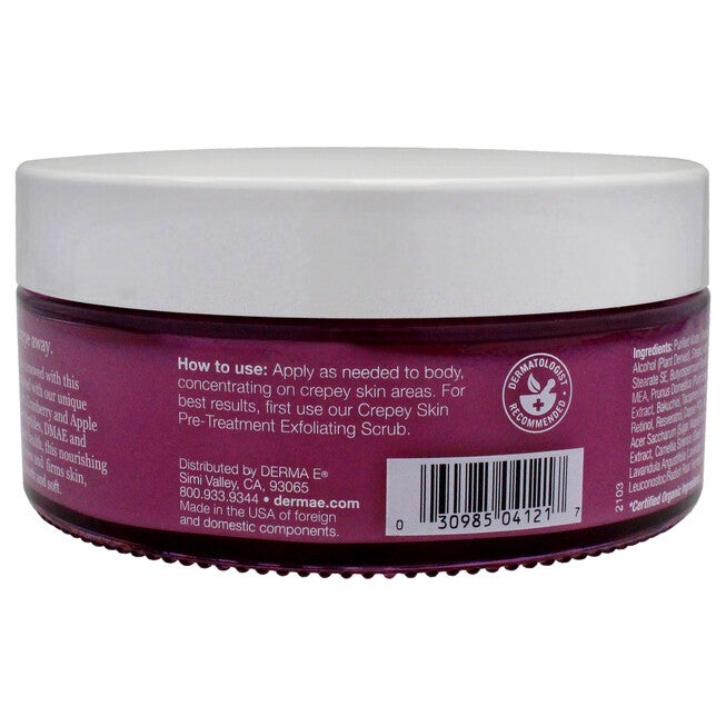 Crepey Skin Repair Treatment by Derma-E for Unisex - 6 oz Treatment, , alternate image number null