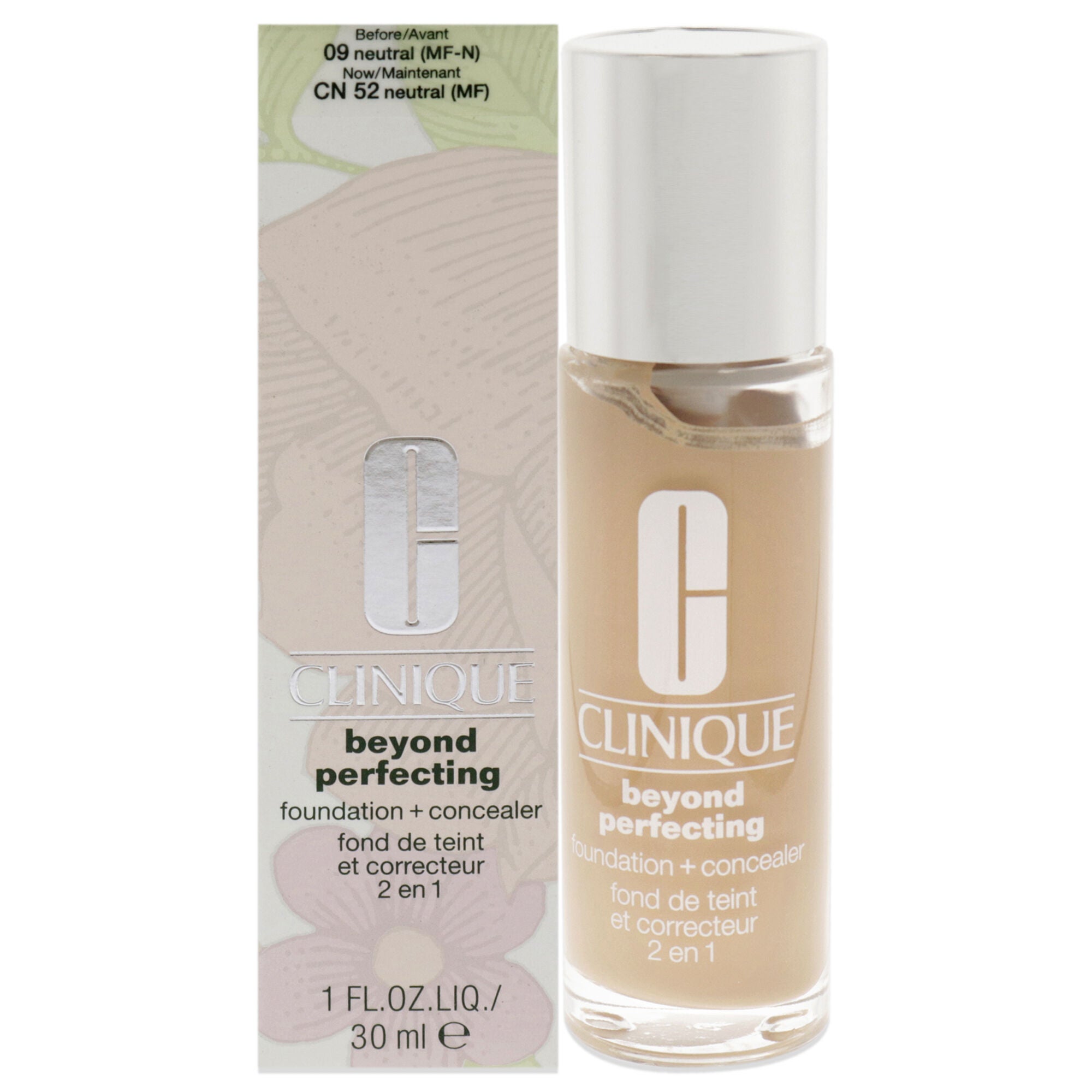 Beyond Perfecting Foundation Plus Concealer - 9 Neutral MF-N by Clinique for Women - 1 oz Makeup, See Description, hi-res image number 0