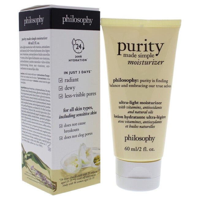 Purity Made Simple Moisturizer by Philosophy for Unisex - 2 oz Moisturizer, See Description, alternate image number 2