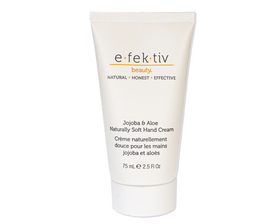Jojoba and Aloe Naturally Soft Hand Cream by Efektiv for Unisex - 2.5 oz Cream, N/A, hi-res image number null