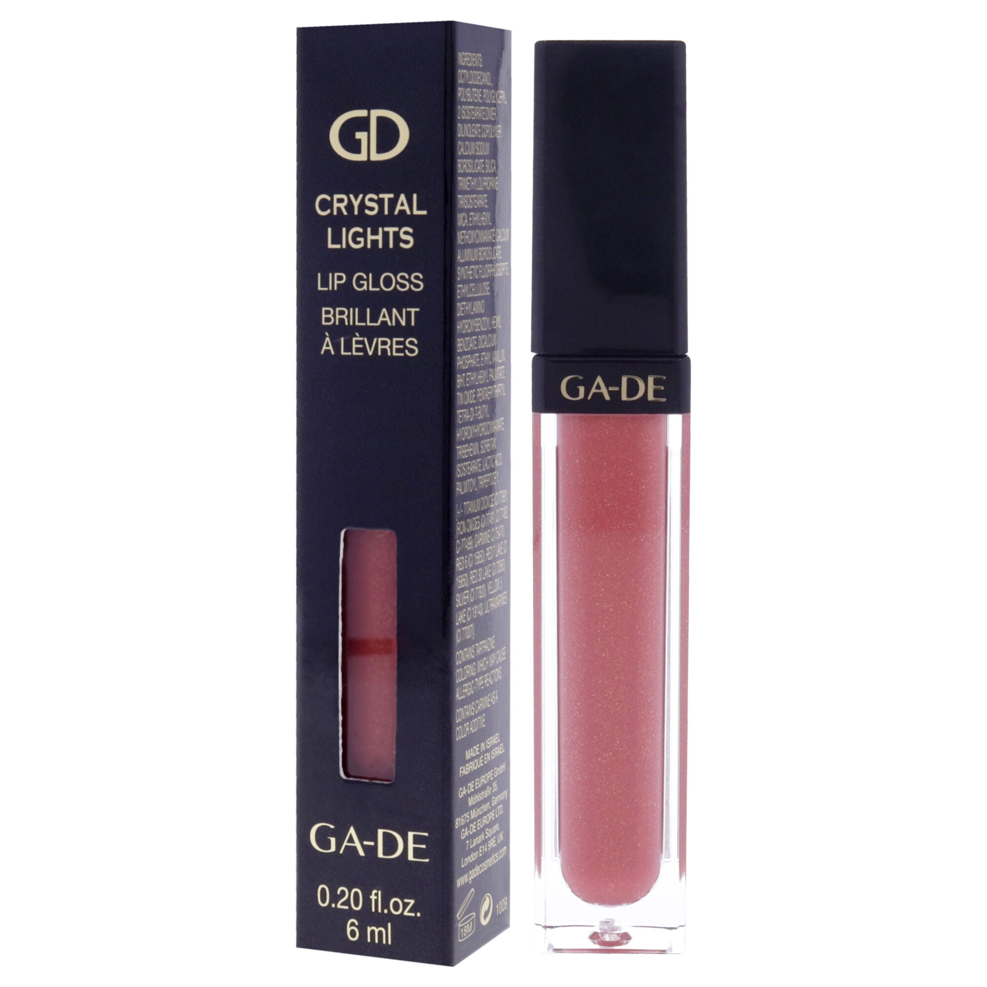 Crystal Lights Lip Gloss - 826 Invisible Star by GA-DE for Women - 0.2 oz Lip Gloss, See Description, alternate image number 3