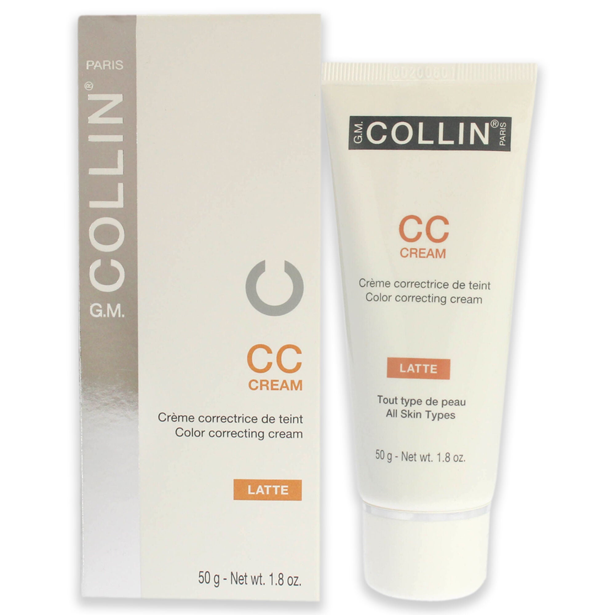 CC Color Correcting Cream - Latte by G.M. Collin for Women - 1.8 oz Makeup, See Description, hi-res image number 0