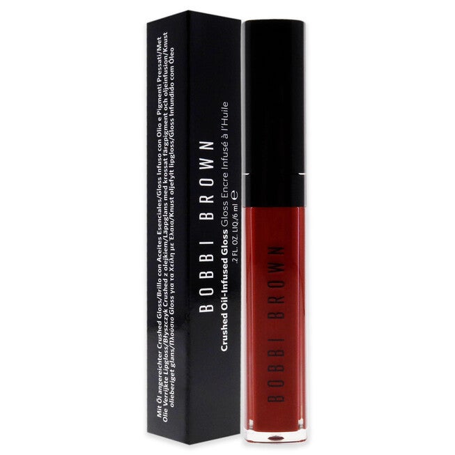 Crushed Oil-Infused Gloss - Rock and Red by Bobbi Brown for Women - 0.2 oz Lip Gloss, NA, alternate image number null