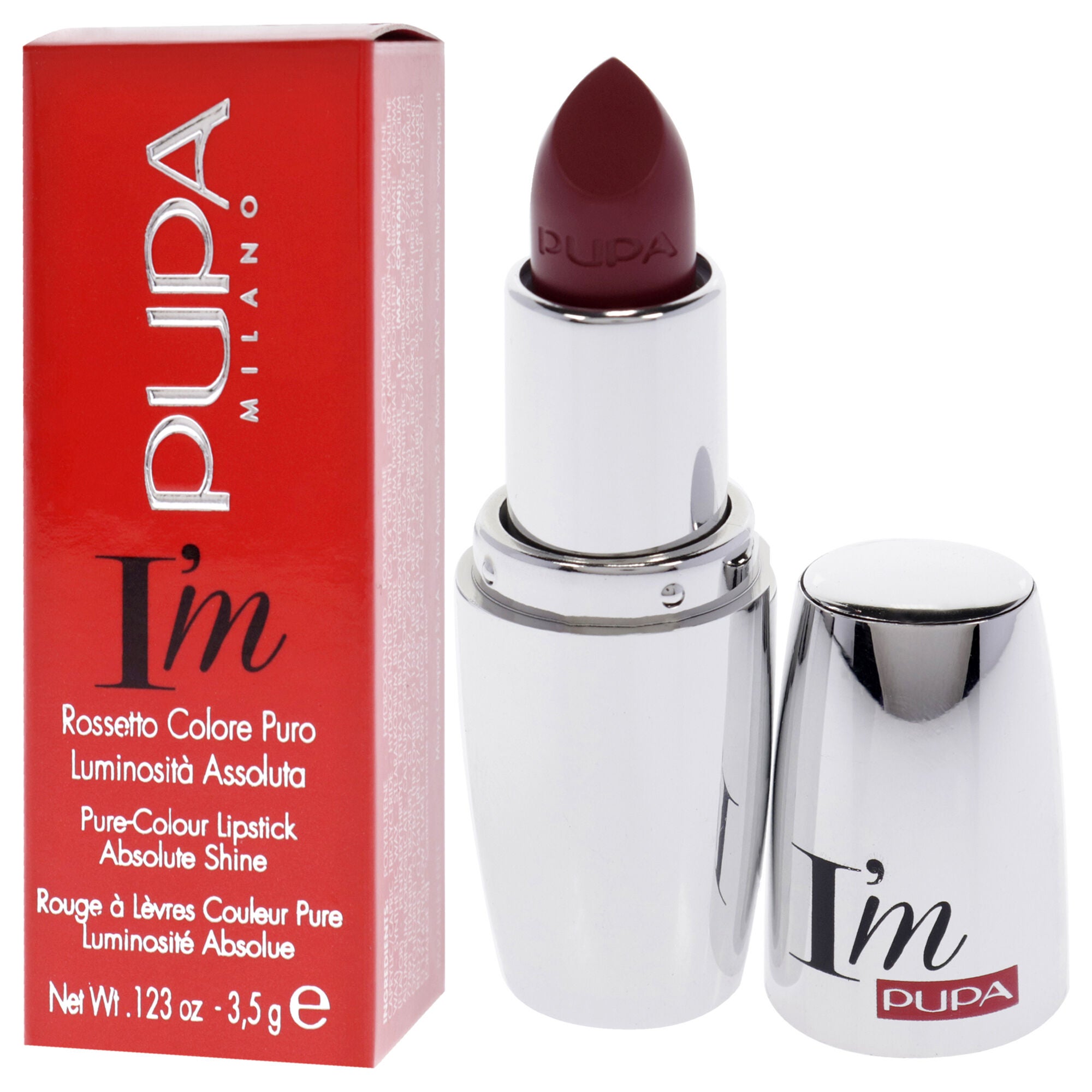 I Am Pure-Colour Lipstick - 111 Glam Rose by Pupa Milano for Women - 0.123 oz Lipstick, , alternate image number 7