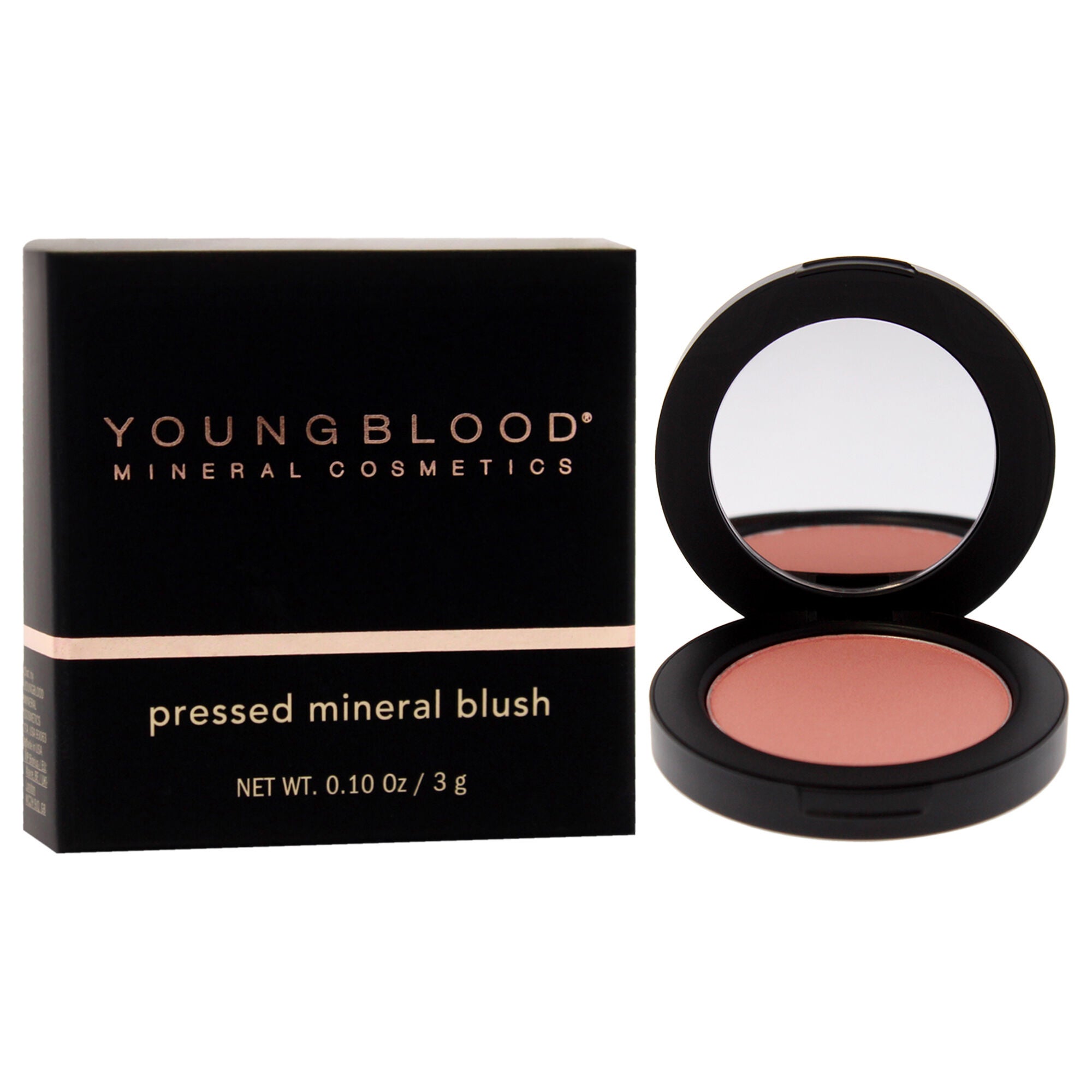 Pressed Mineral Blush - Blossom by Youngblood for Women - 0.10 oz Blush, See Description, alternate image number 1