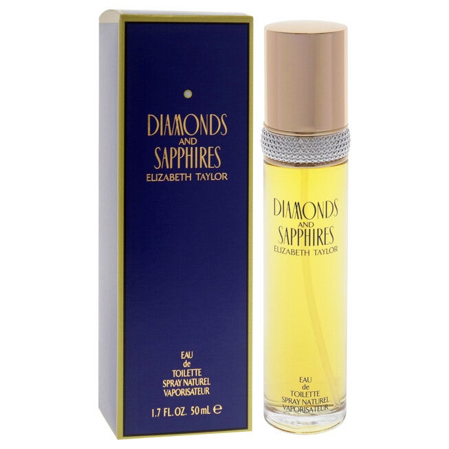 Diamonds and Sapphires by Elizabeth Taylor for Women - 1.7 oz EDT Spray, NA, alternate image number null