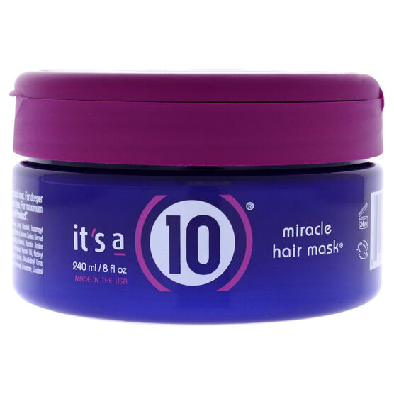 Miracle Hair Mask by Its A 10 for Unisex - 8 oz Hair Mask, , alternate image number null