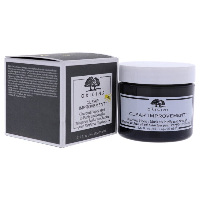 Clear Improvement Charcoal Honey Mask to Purify and Nourish by Origins for Unisex - 2.5 oz Mask, , alternate image number null