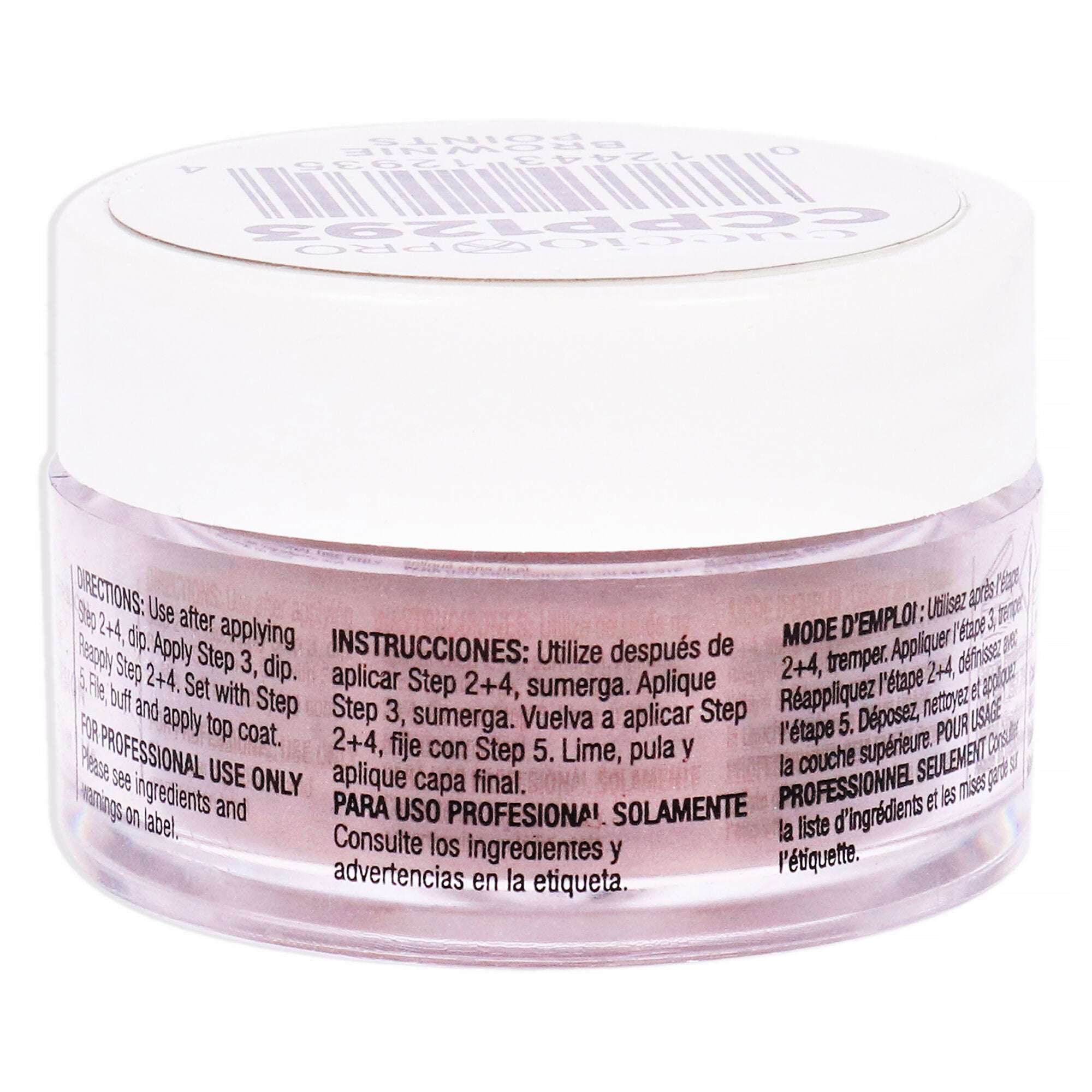 Pro Powder Polish Nail Colour Dip System - Brownie Points by Cuccio Colour for Women - 0.5 oz Nail Powder, See Description, alternate image number 1