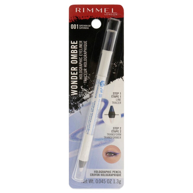 Wonder Ombre Holographic Eyeliner - 001 Super Nova Sky by Rimmel London for Women - 0.045 oz Eyeliner, See Description, hi-res image number 0