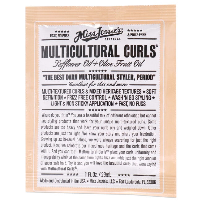 Multi Cultural Curls by Miss Jessies for Unisex - 1 oz Cream, NA, hi-res image number null