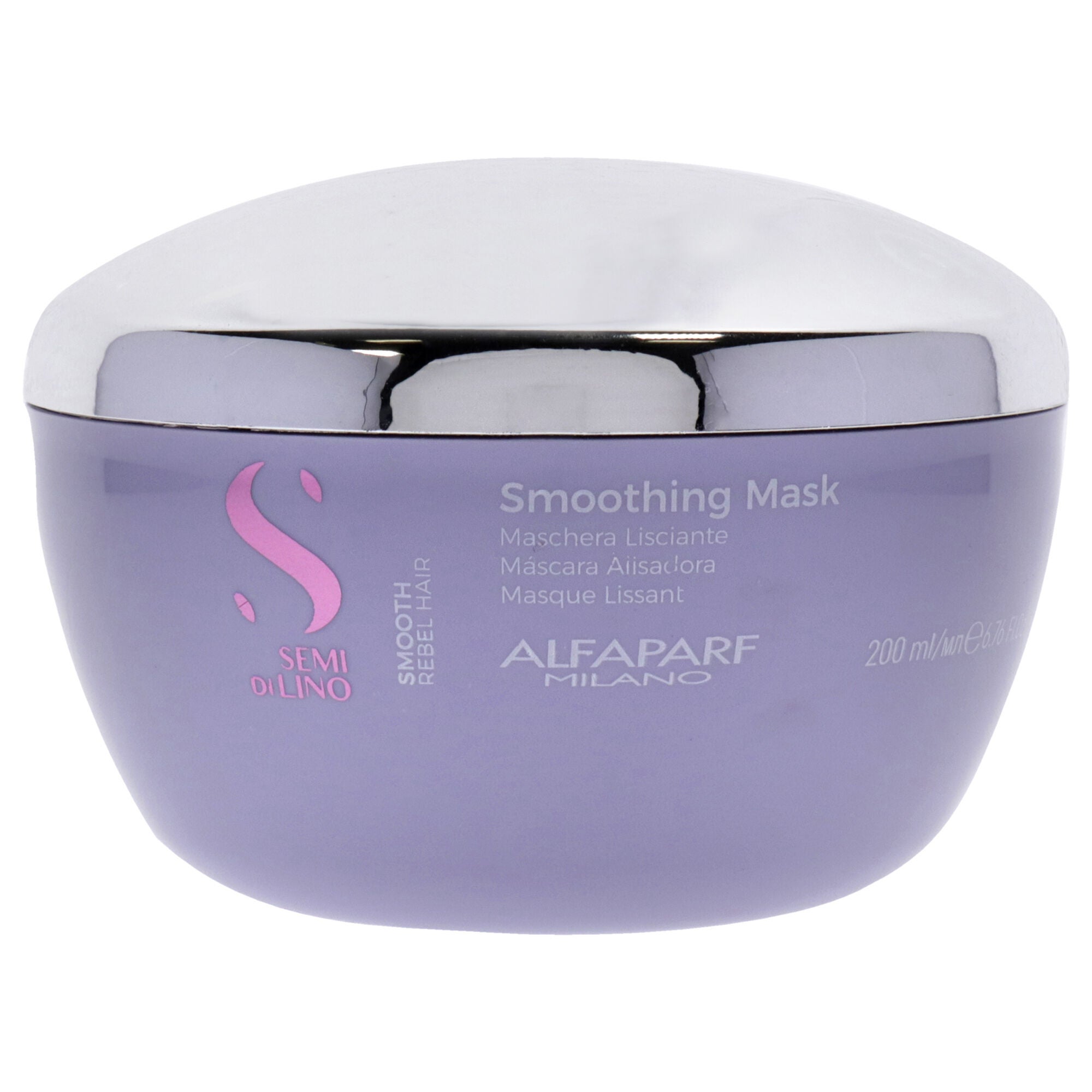 Semi Di Lino Smoothing Mask by Alfaparf Milano for Unisex - 6.76 oz Masque, See Description, hi-res image number 0