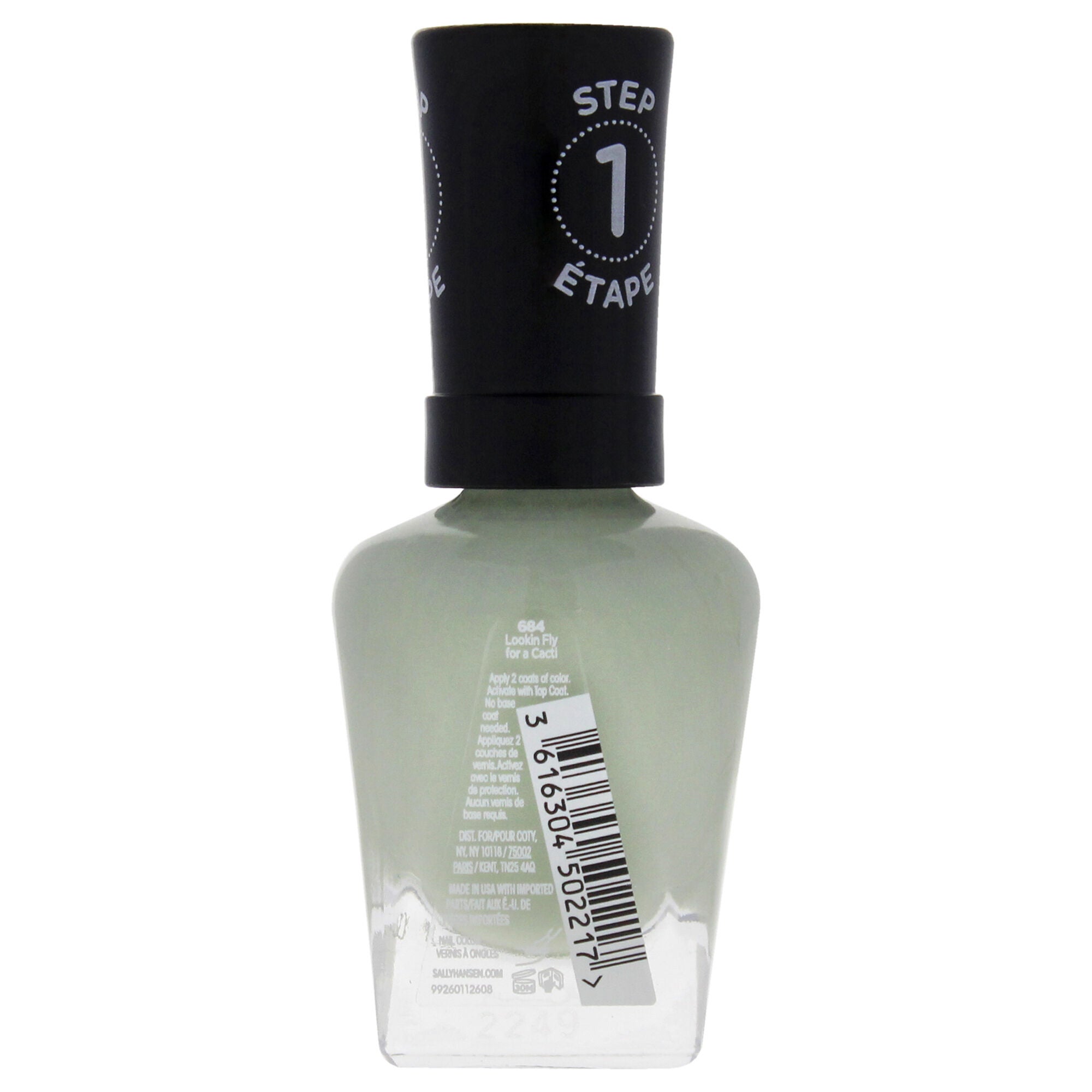 Miracle Gel - 684 Lookin Fly For A Cacti by Sally Hansen for Women - 0.5 oz Nail Polish, See Description, hi-res image number 0