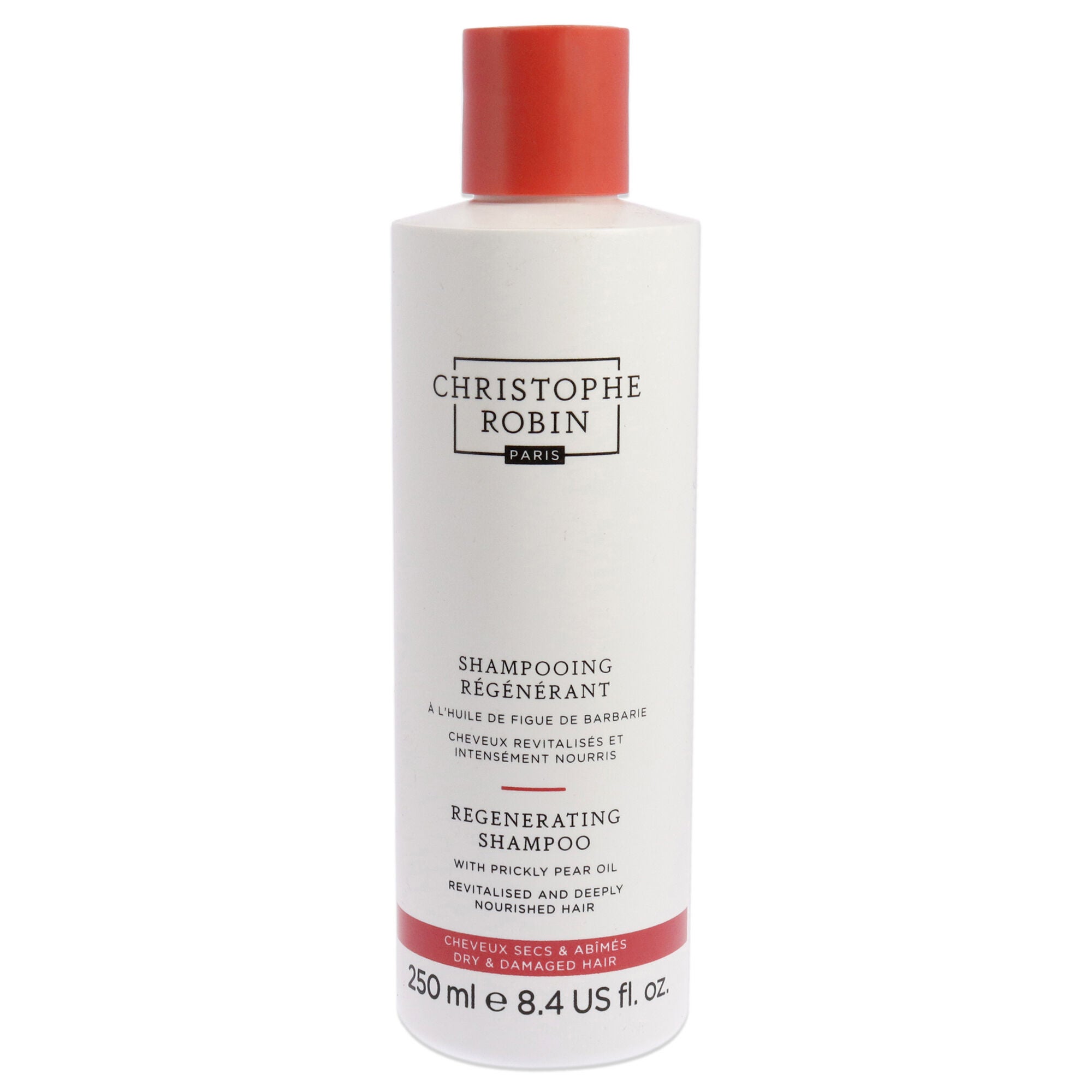 Regenerating Shampoo with Prickly Pear Oil by Christophe Robin for Unisex - 8.4 oz Shampoo, , alternate image number 3